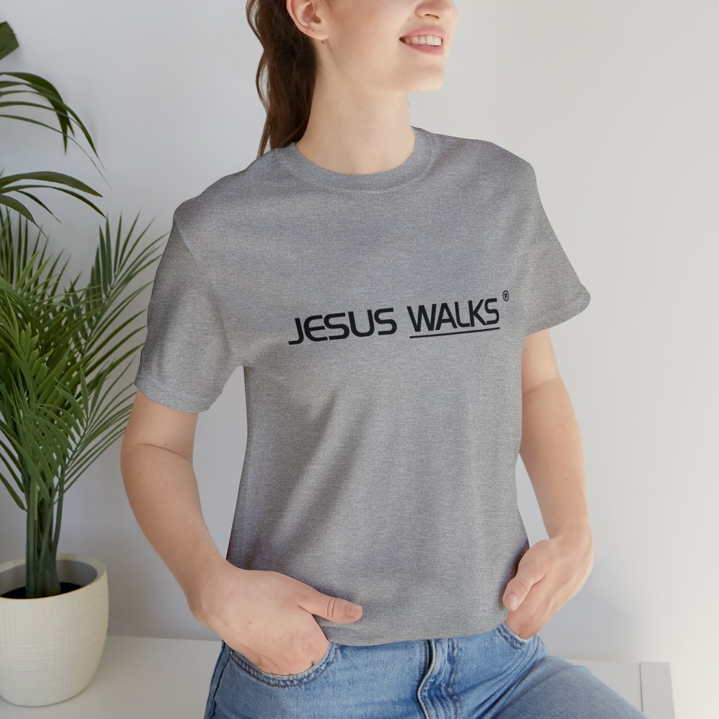 Unisex JESUS WALKS® Short Sleeve Tee