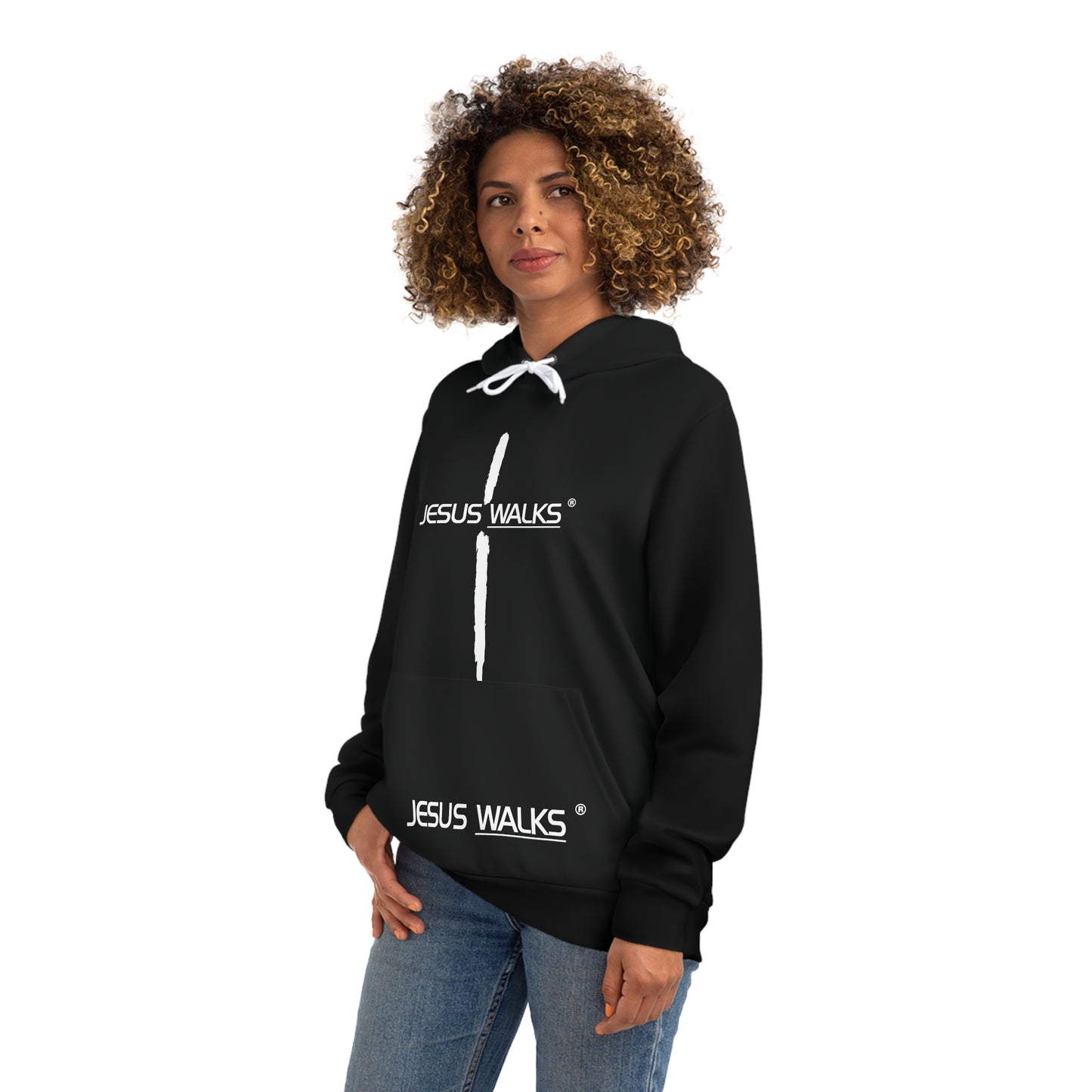 Jesus Walks High-Fashion Hoodie