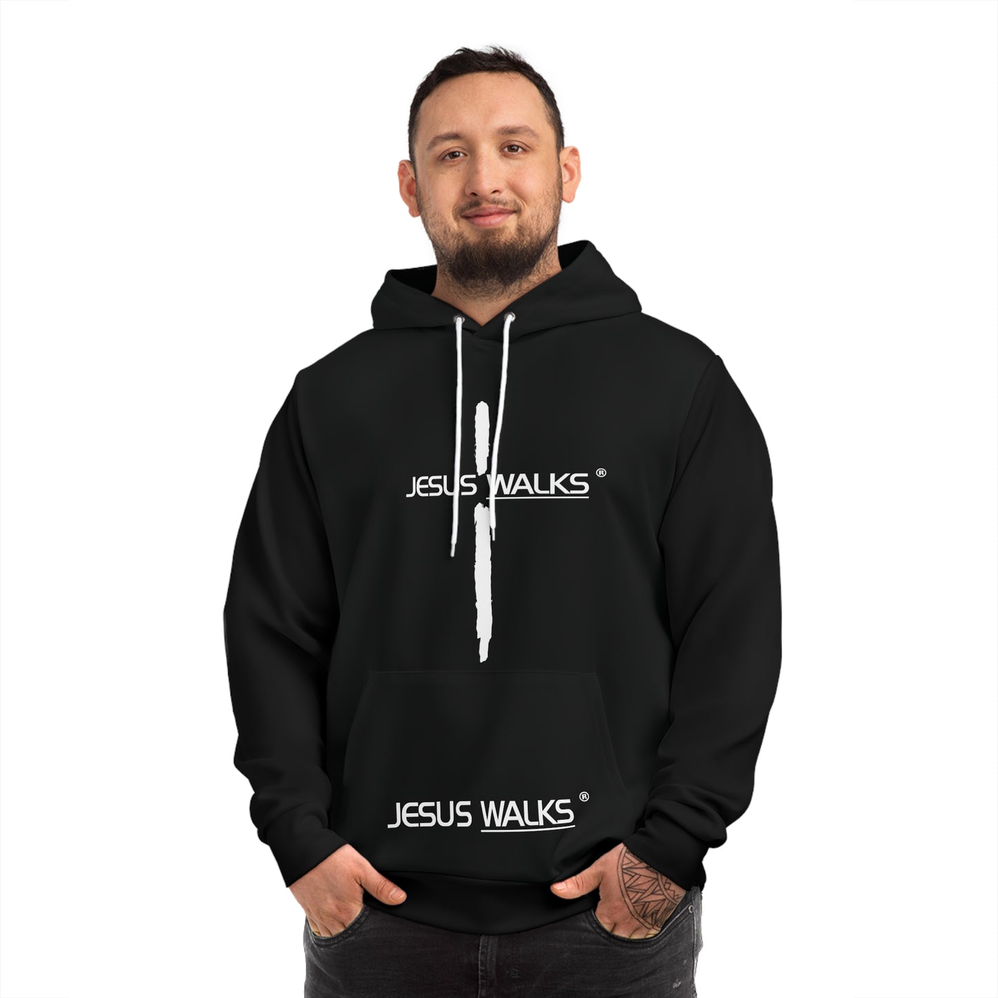 Jesus Walks High-Fashion Hoodie
