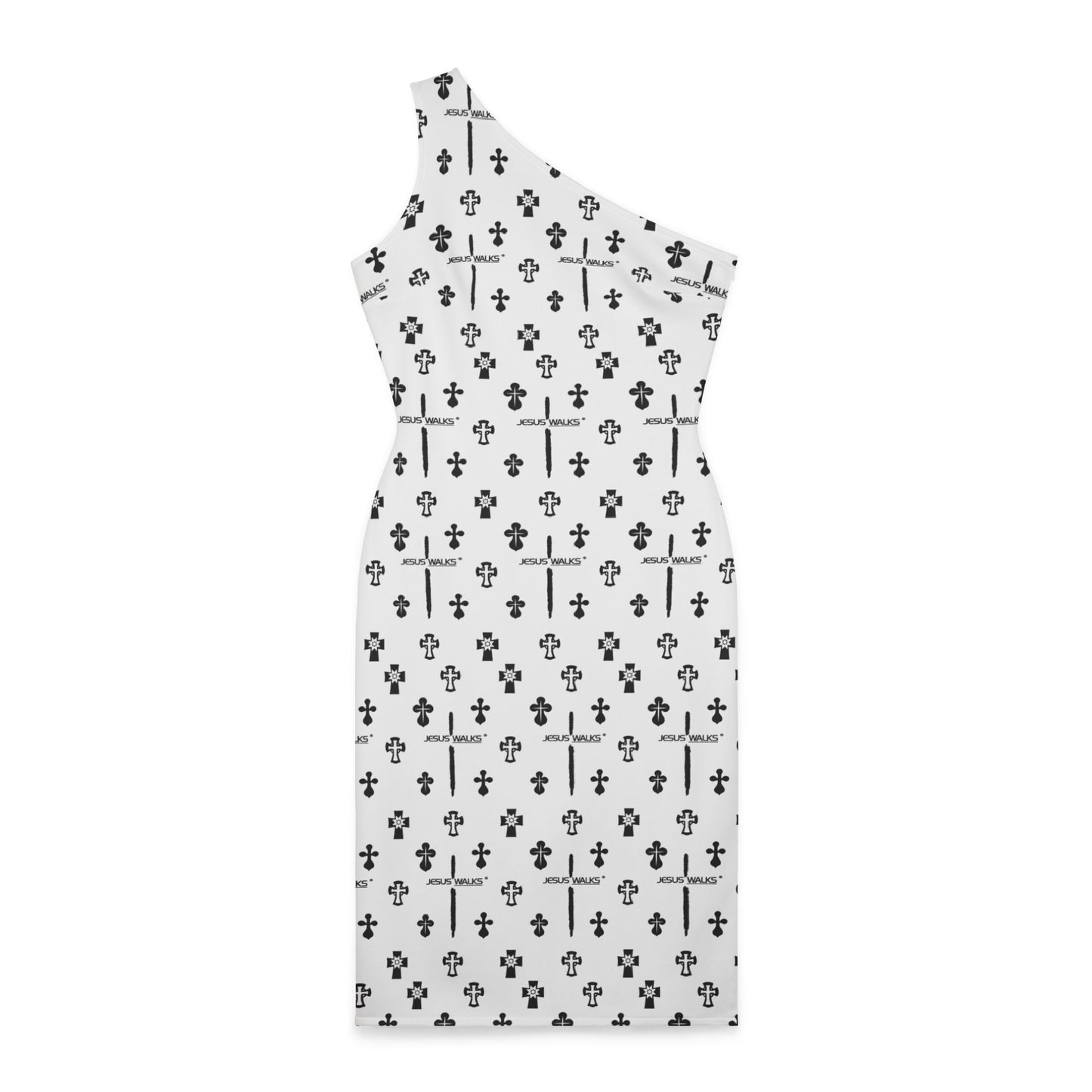 JESUS WALKS | Designer Shoulder Dress