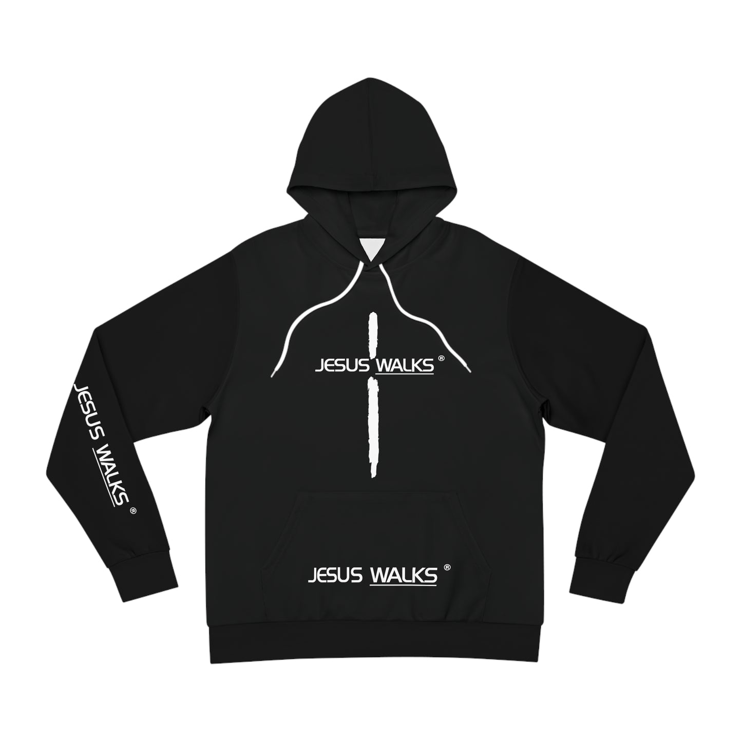 Jesus Walks High-Fashion Hoodie