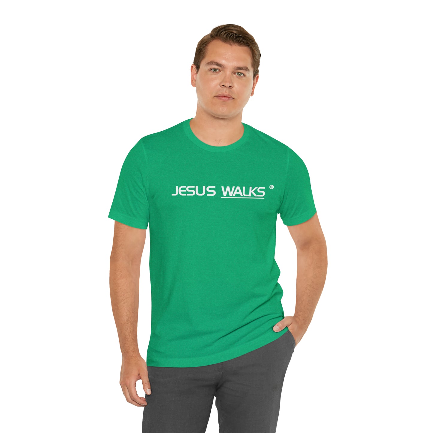 Unisex JESUS WALKS® Short Sleeve Tee