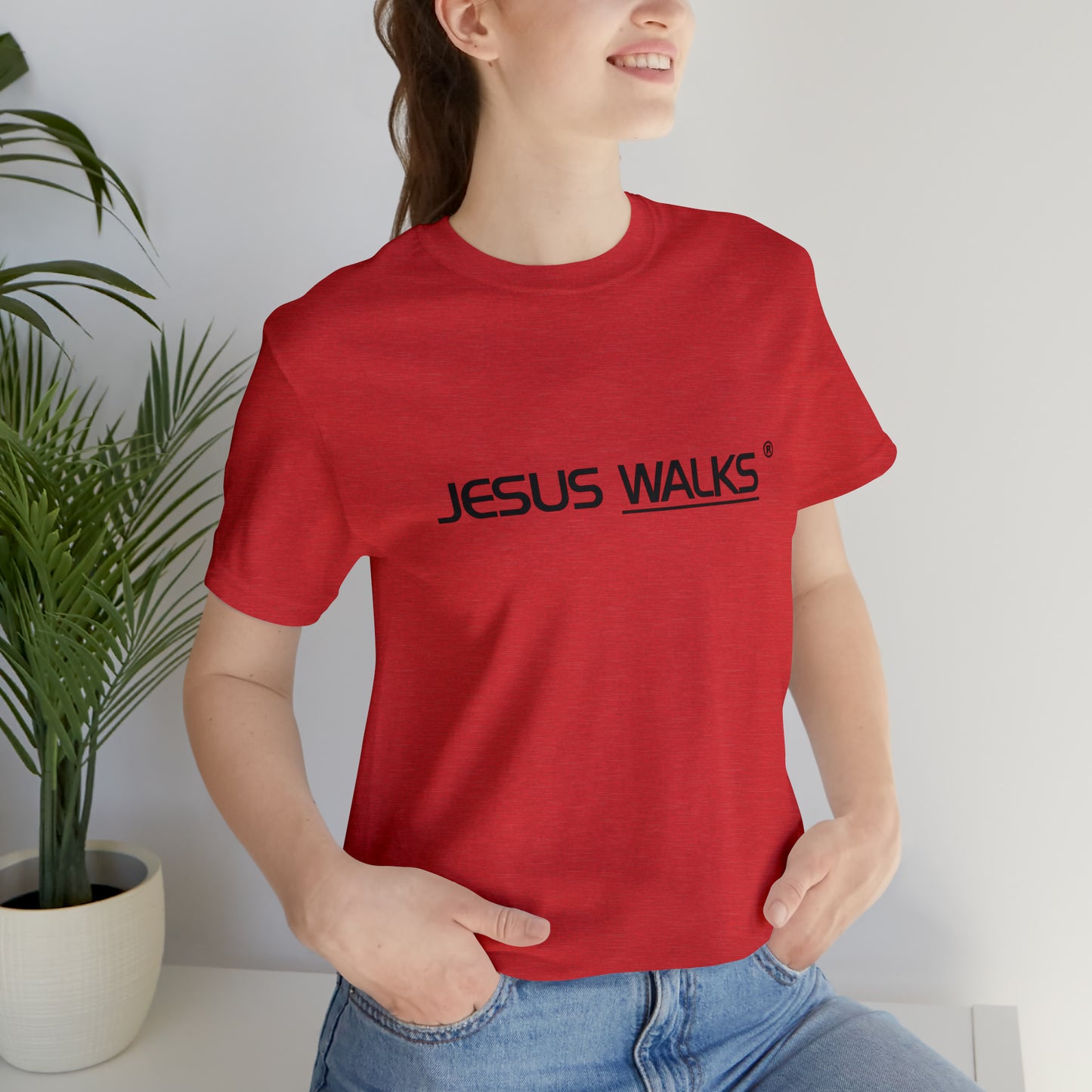 Unisex JESUS WALKS® Short Sleeve Tee