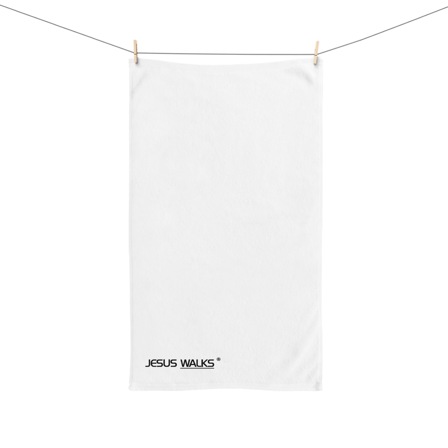 Jesus Walks Hand Towel