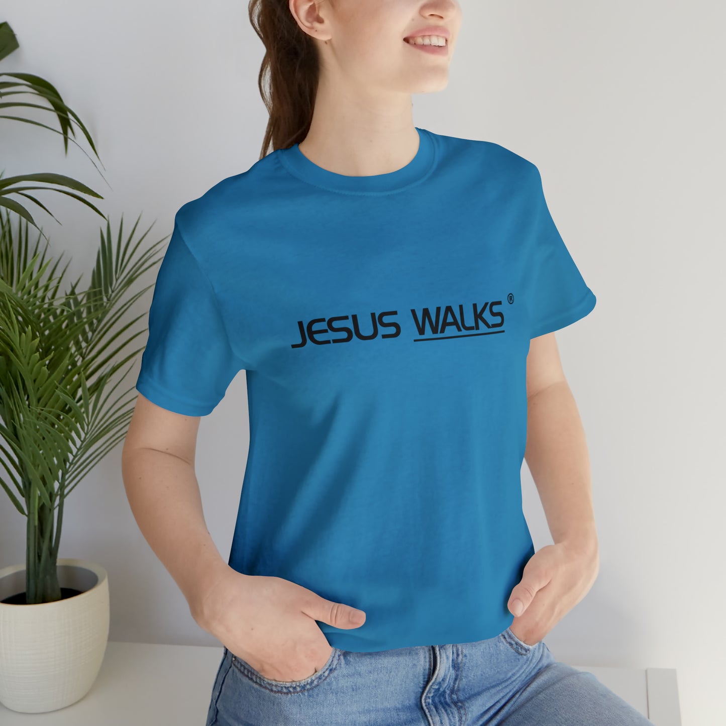 Unisex JESUS WALKS® Short Sleeve Tee