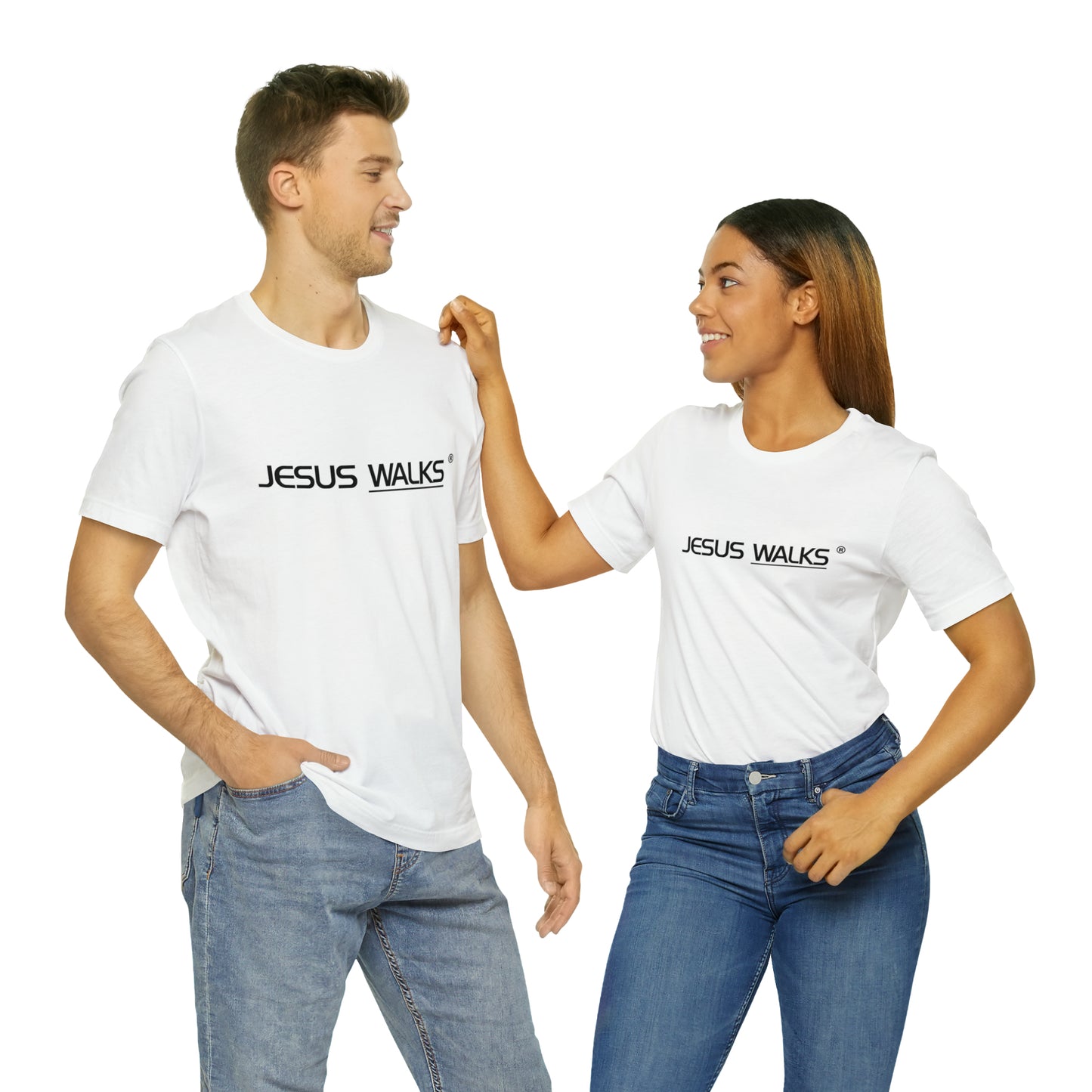 Unisex JESUS WALKS® Short Sleeve Tee