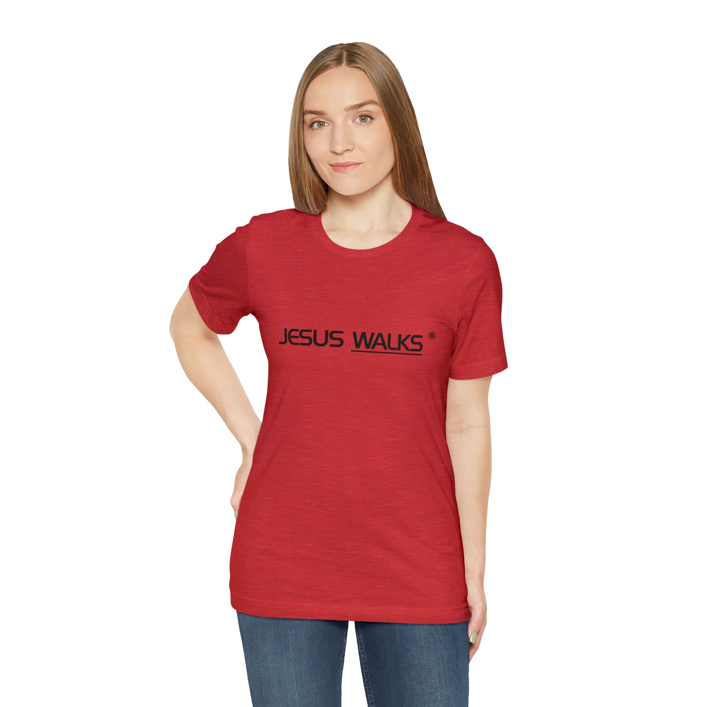 Unisex JESUS WALKS® Short Sleeve Tee