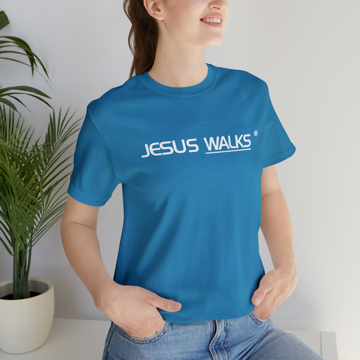 Unisex JESUS WALKS® Short Sleeve Tee