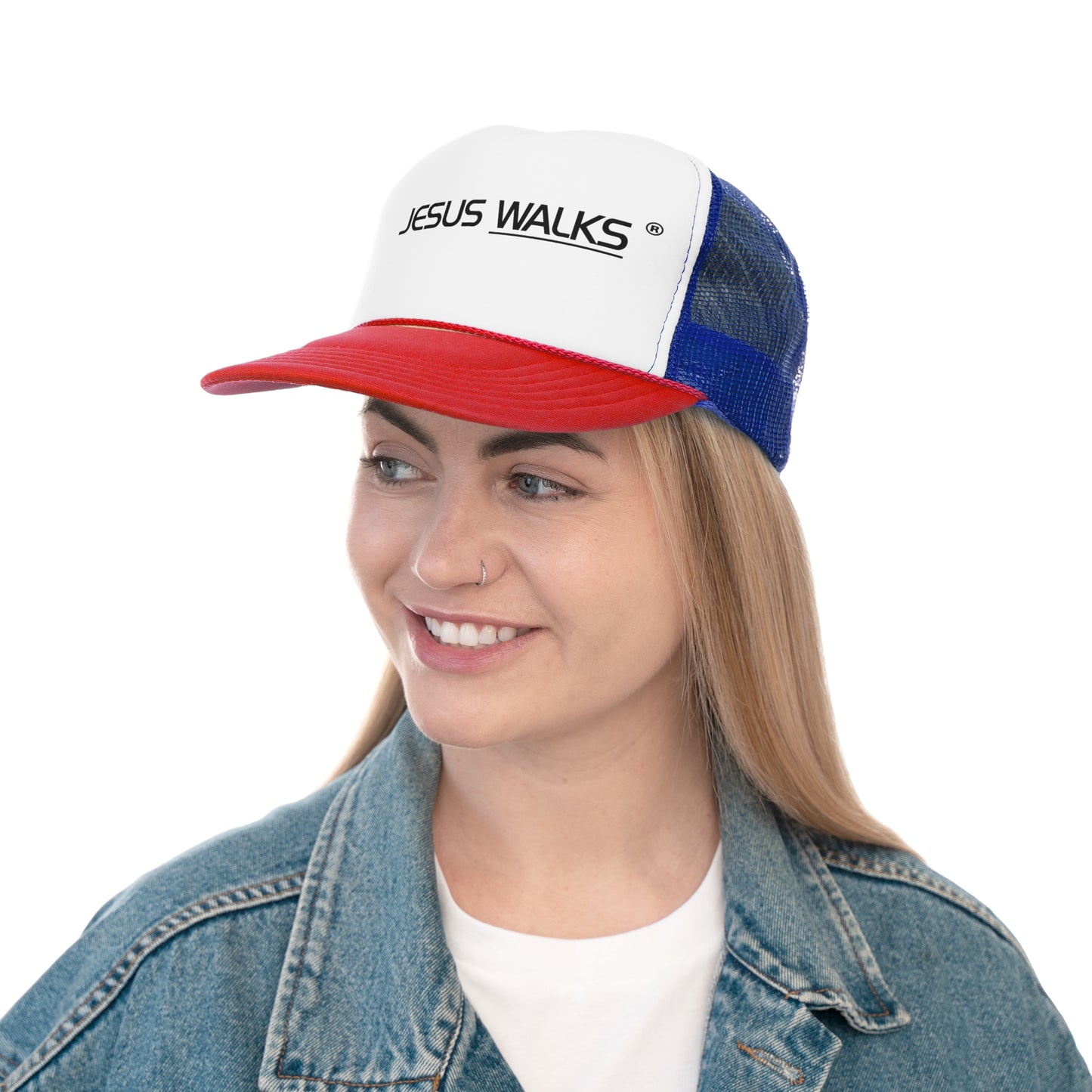 Jesus Walks Trucker Caps