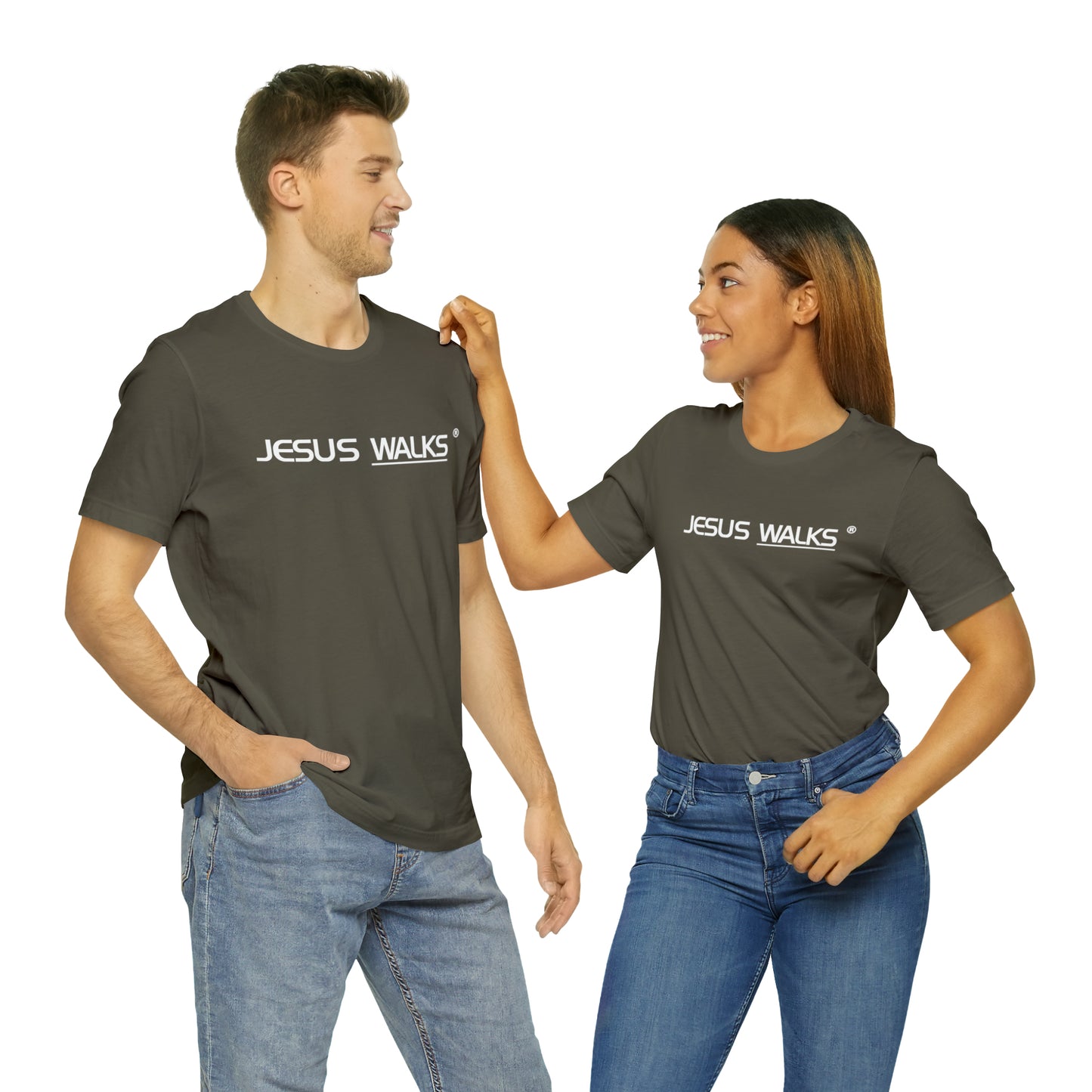 Unisex JESUS WALKS® Short Sleeve Tee