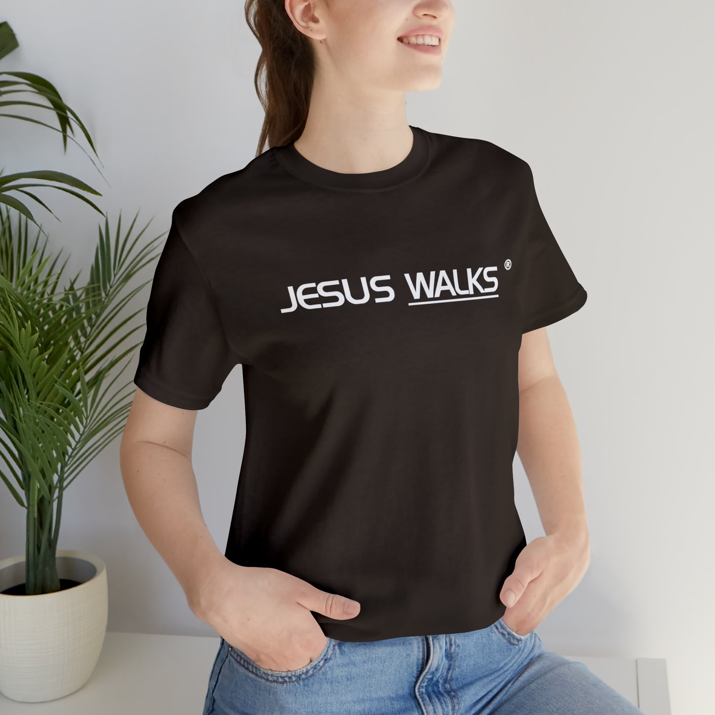 Unisex JESUS WALKS® Short Sleeve Tee