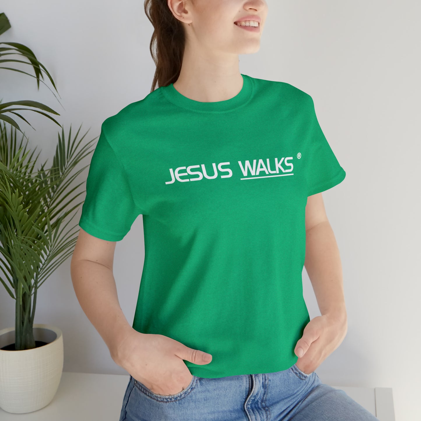 Unisex JESUS WALKS® Short Sleeve Tee