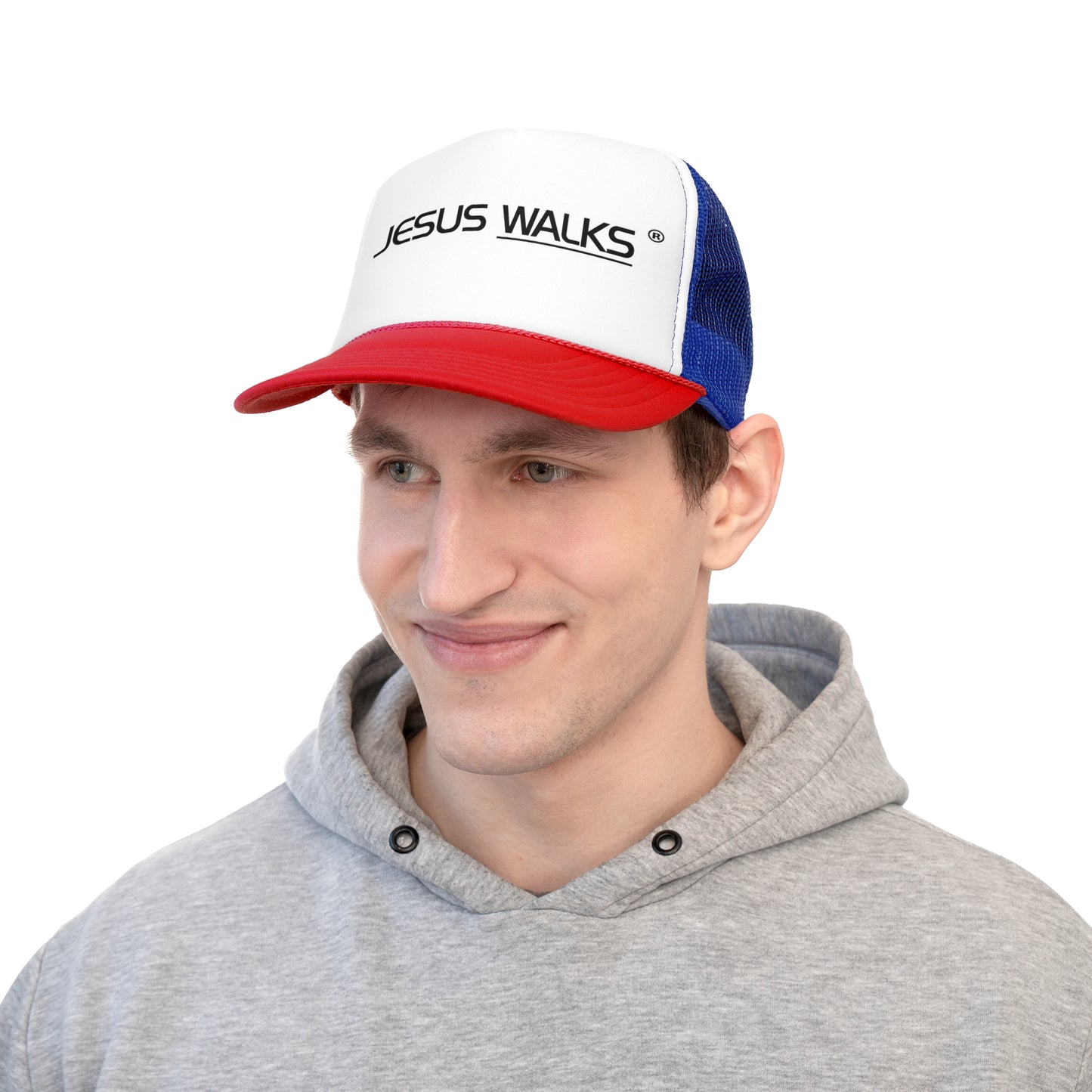 Jesus Walks Trucker Caps
