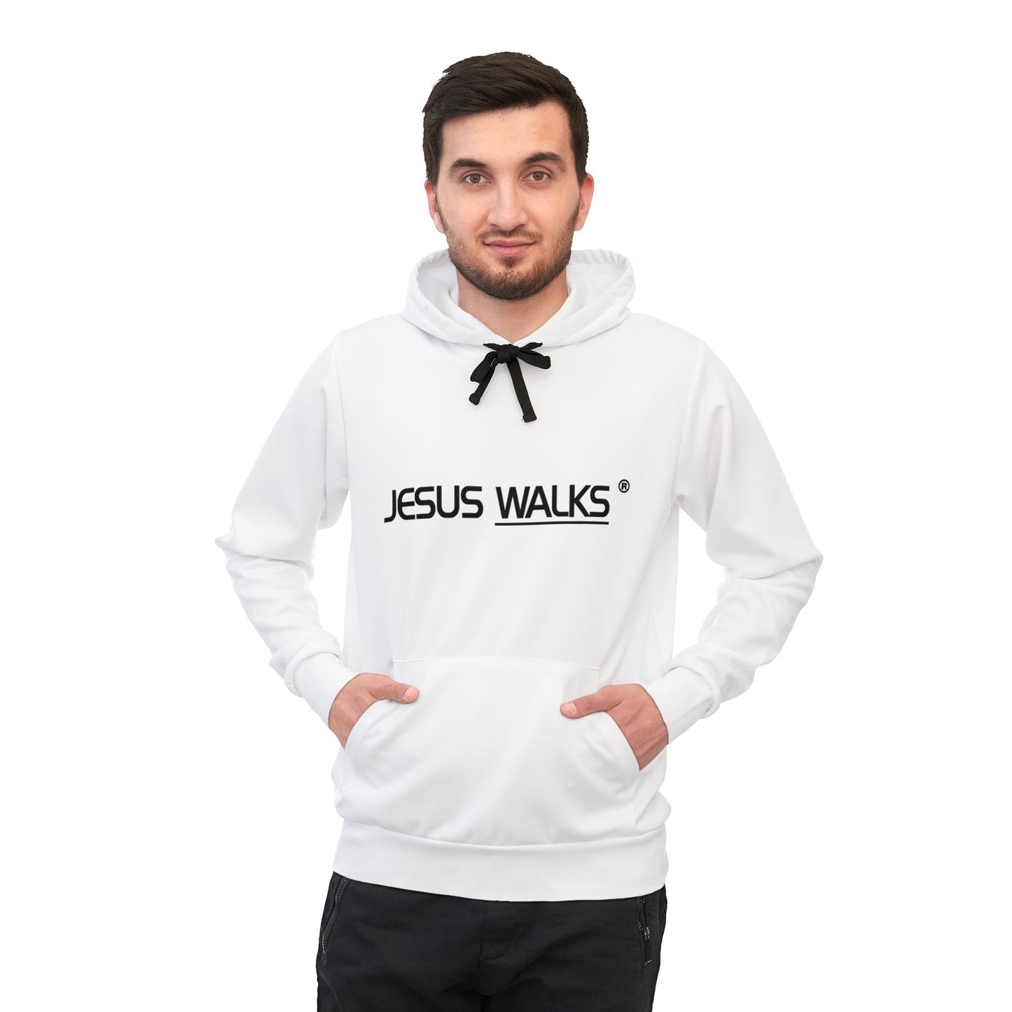 Jesus Walks Athletic Hoodie