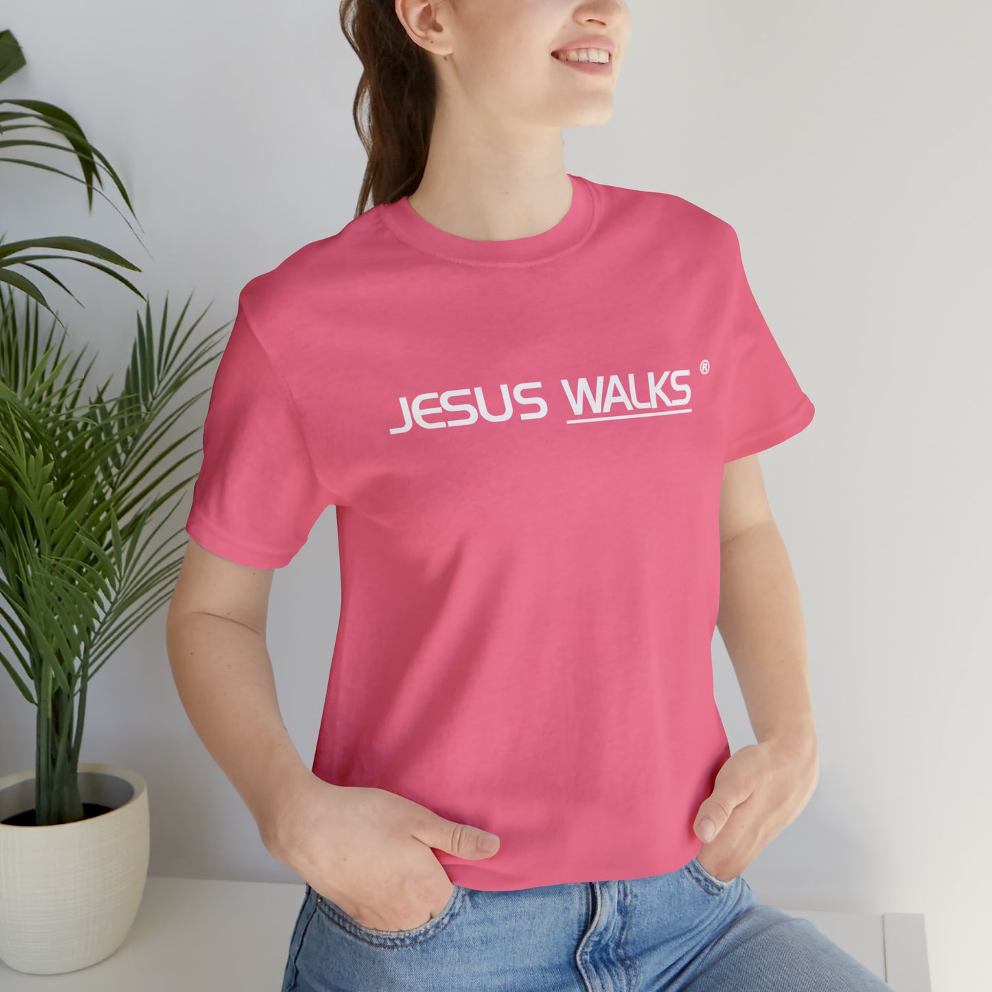 Unisex JESUS WALKS® Short Sleeve Tee