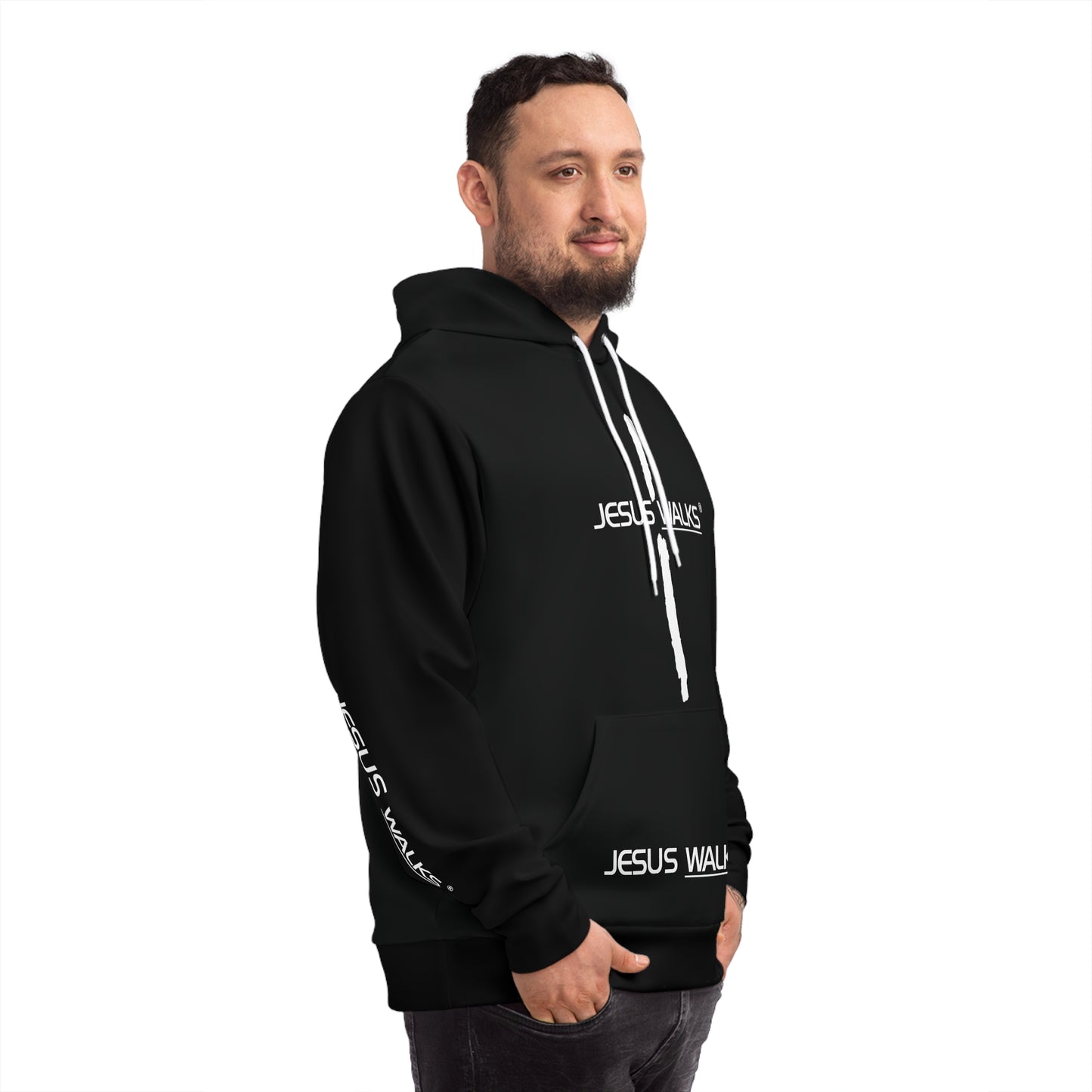 Jesus Walks High-Fashion Hoodie