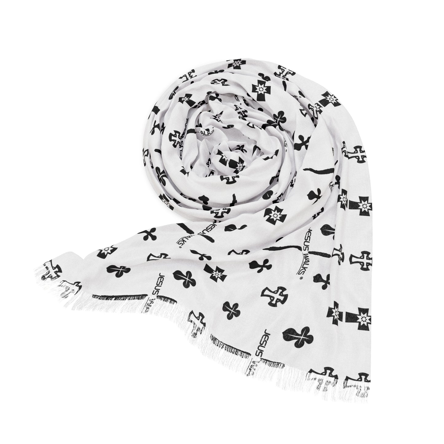 JESUS WALKS | Light Scarf