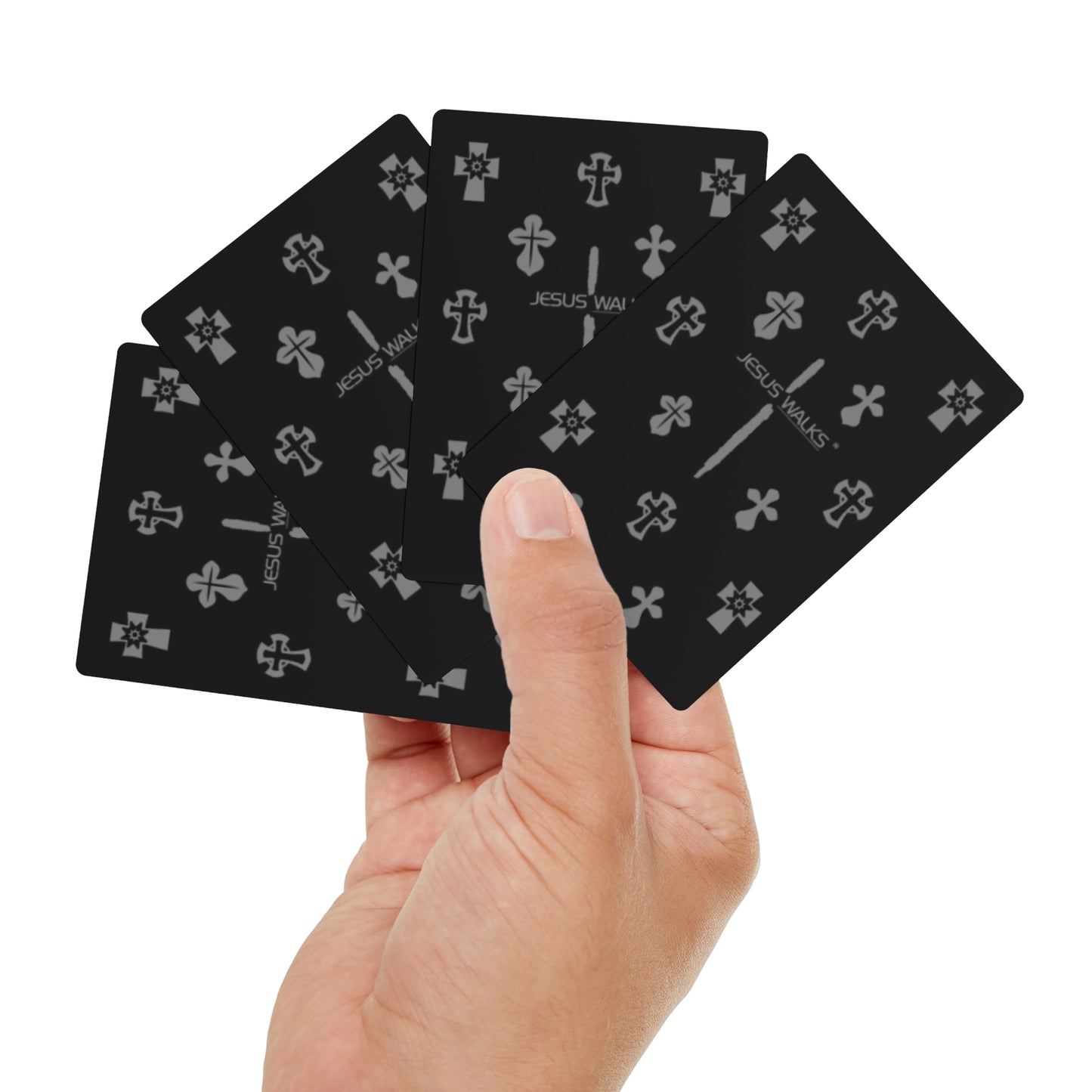 Jesus Walks Designer Playing Cards