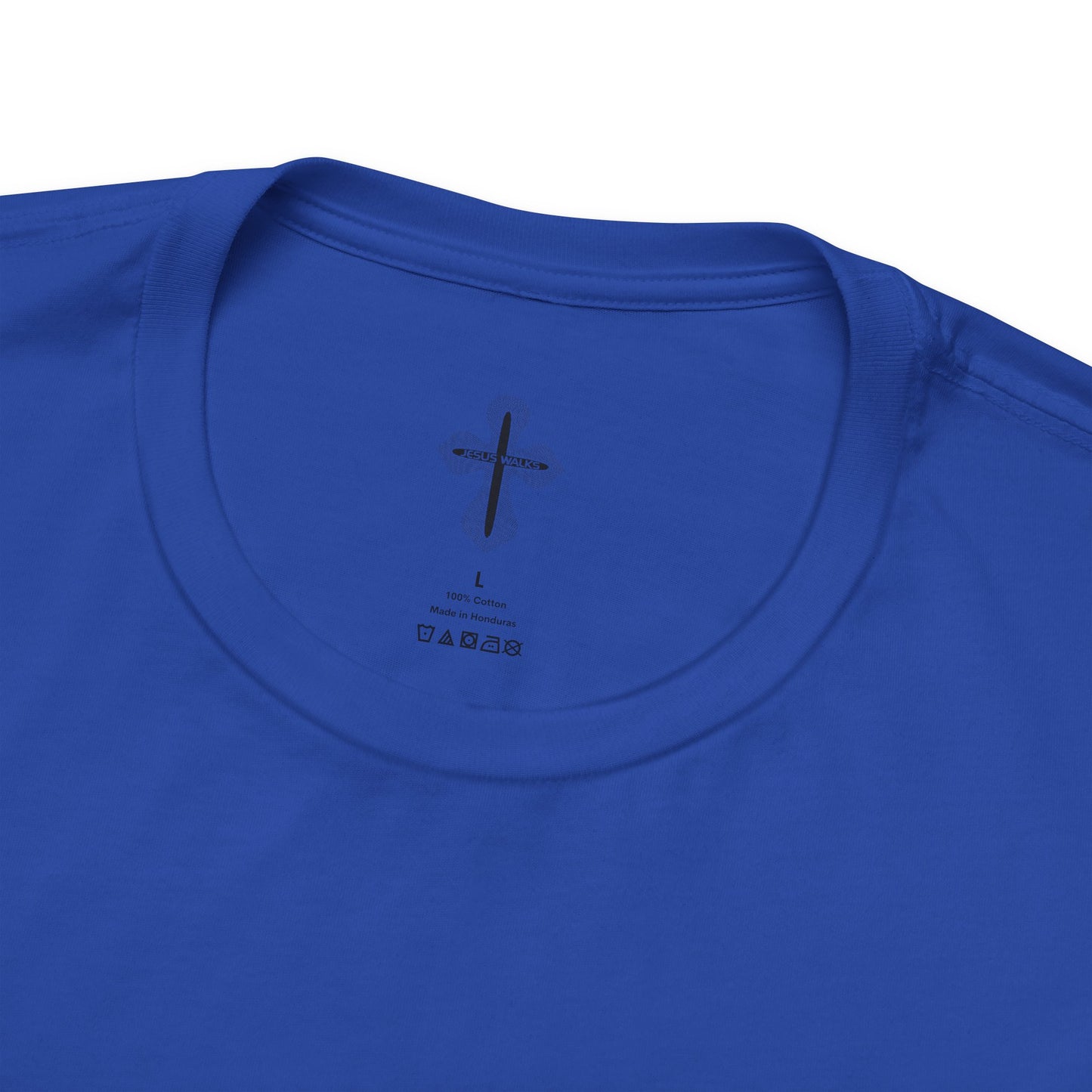 Jesus Walks Unisex Short Sleeve Big Cross Tee