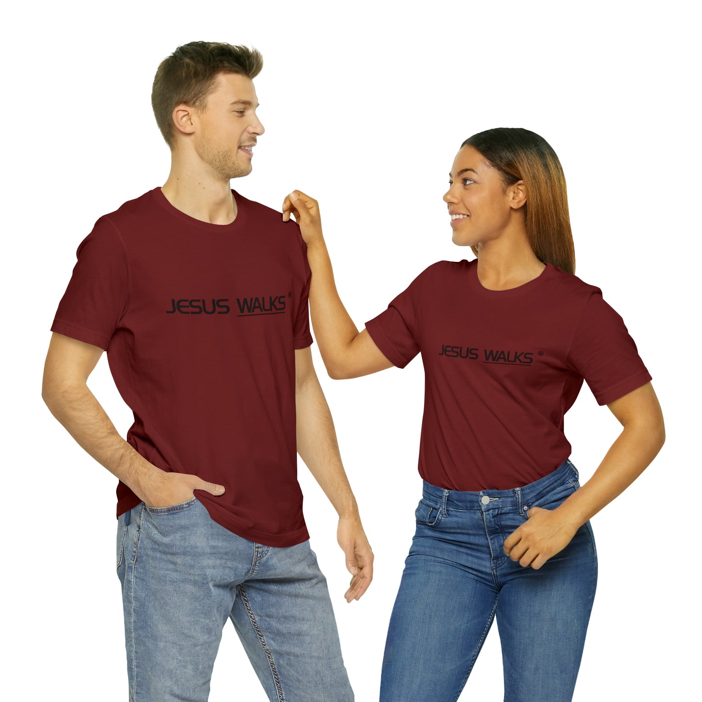 Unisex JESUS WALKS® Short Sleeve Tee