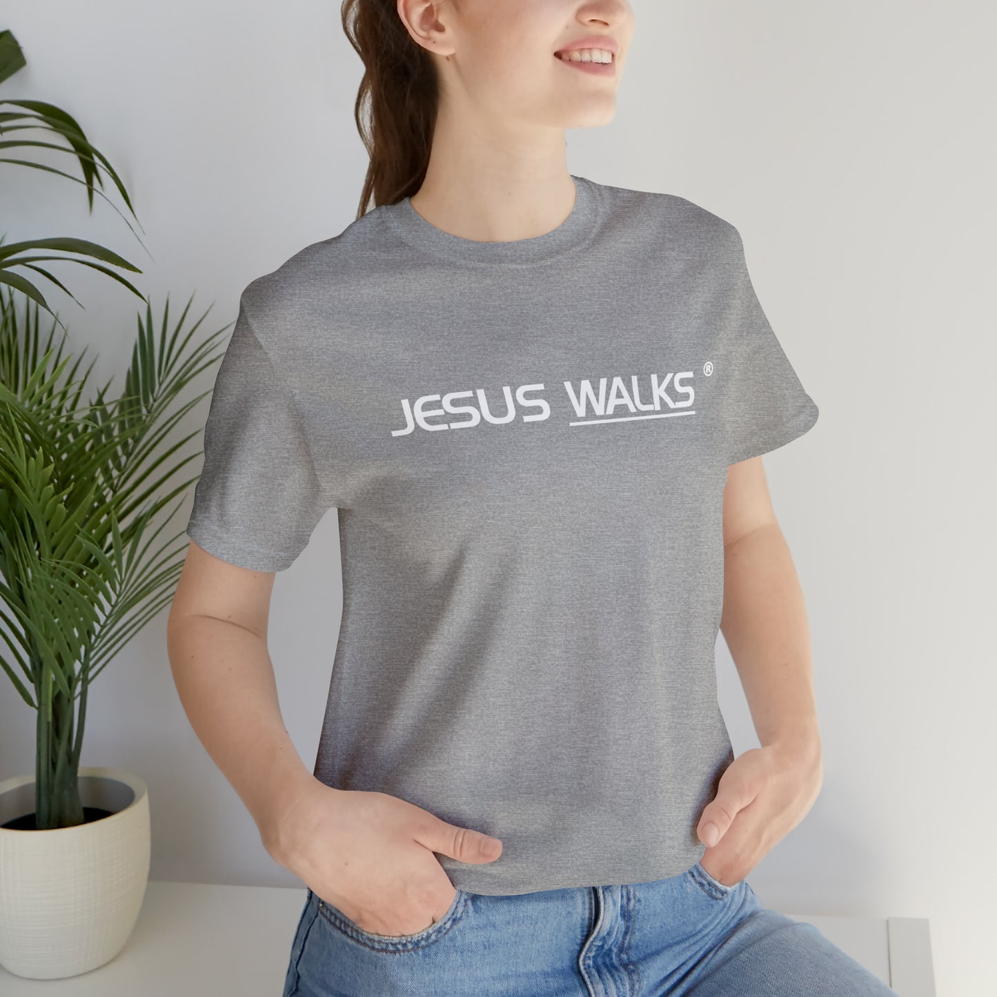 Unisex JESUS WALKS® Short Sleeve Tee