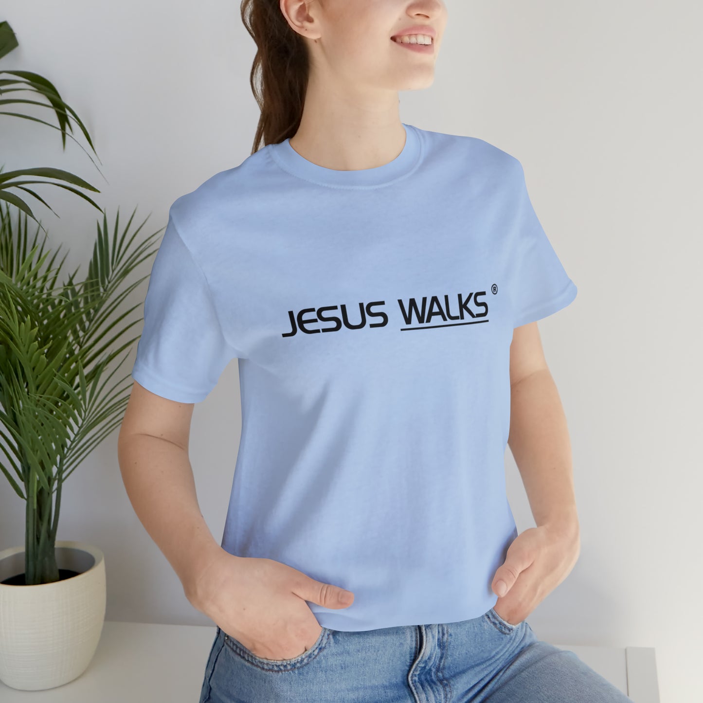 Unisex JESUS WALKS® Short Sleeve Tee