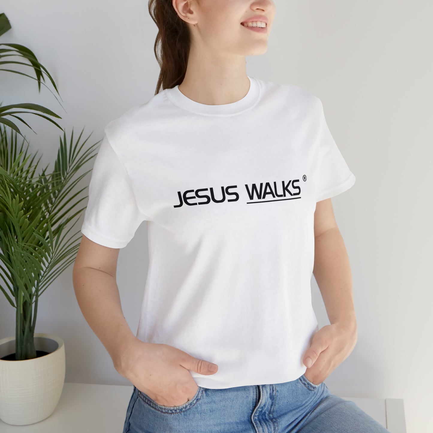 Unisex JESUS WALKS® Short Sleeve Tee