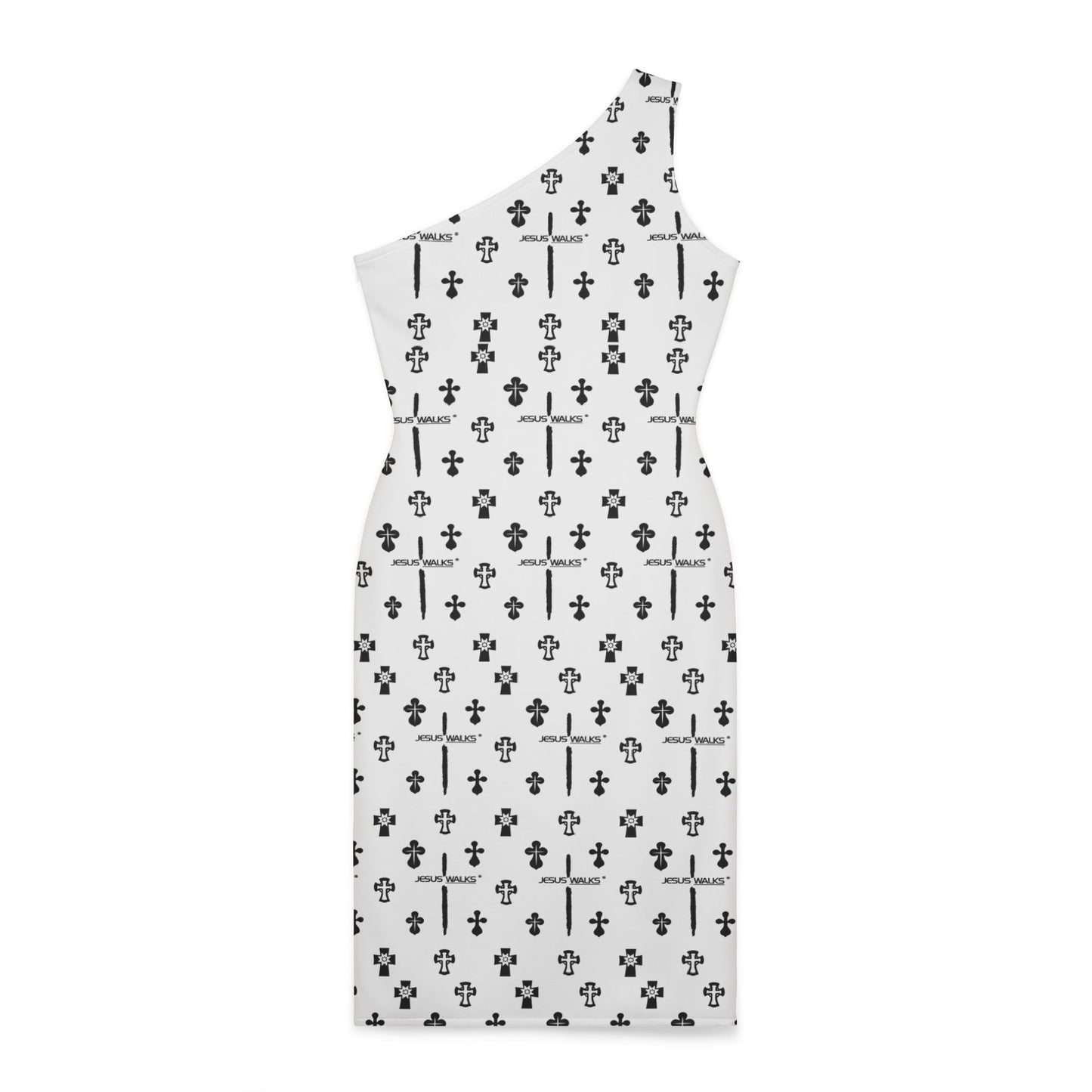 JESUS WALKS | Designer Shoulder Dress