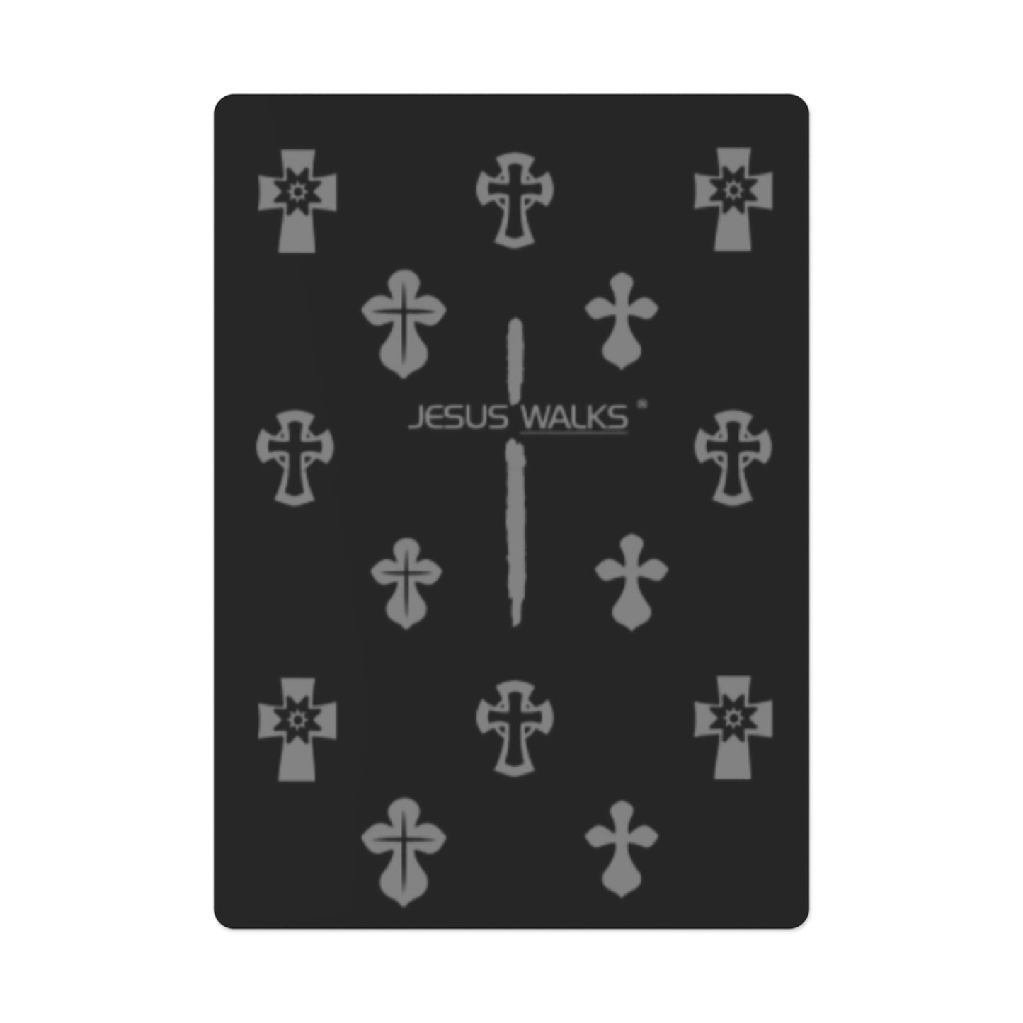 Jesus Walks Designer Playing Cards