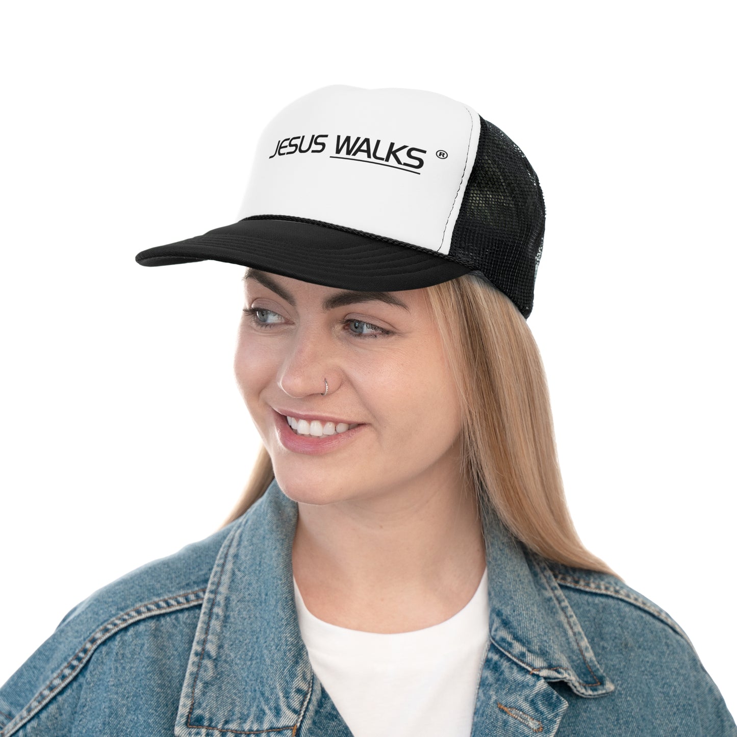 Jesus Walks Trucker Caps