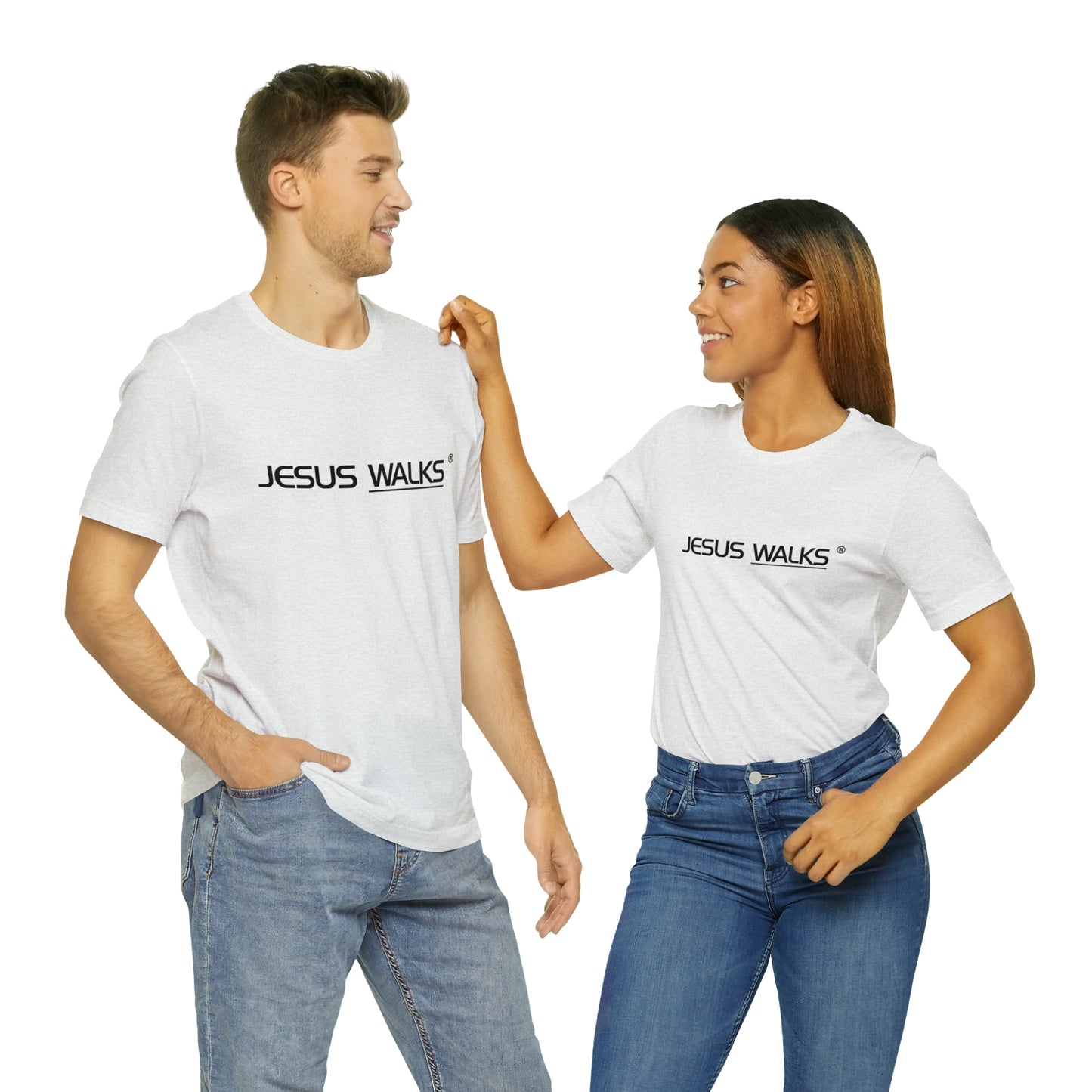 Unisex JESUS WALKS® Short Sleeve Tee