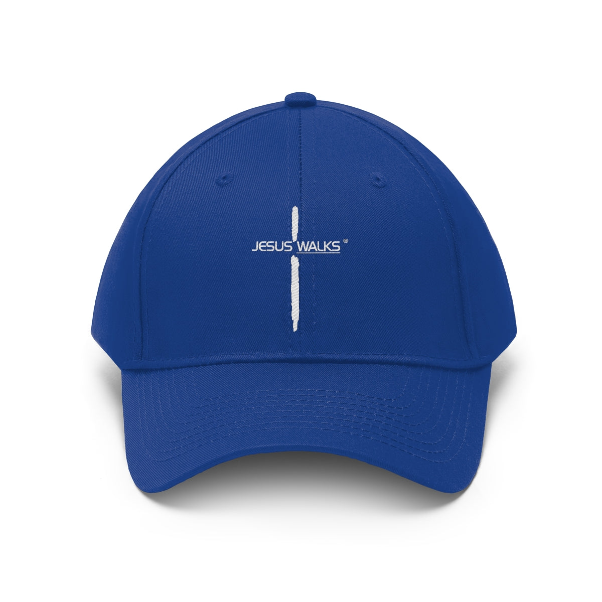 Jesus Walks Unisex Cross Twill Hat