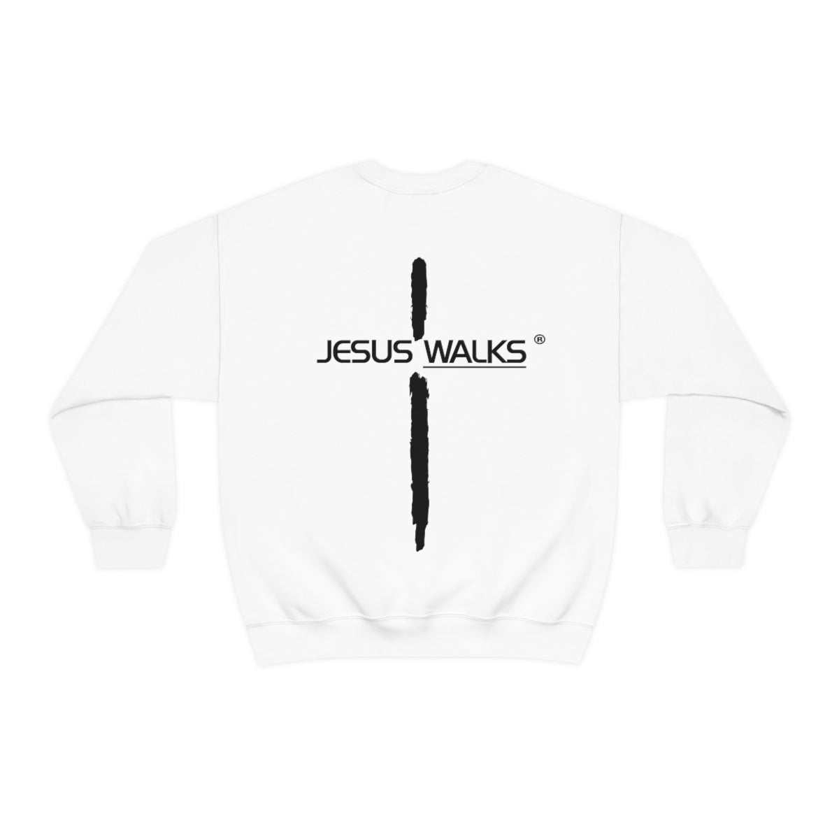 Jesus Walks Unisex Heavy Blend™ Crewneck Sweatshirt