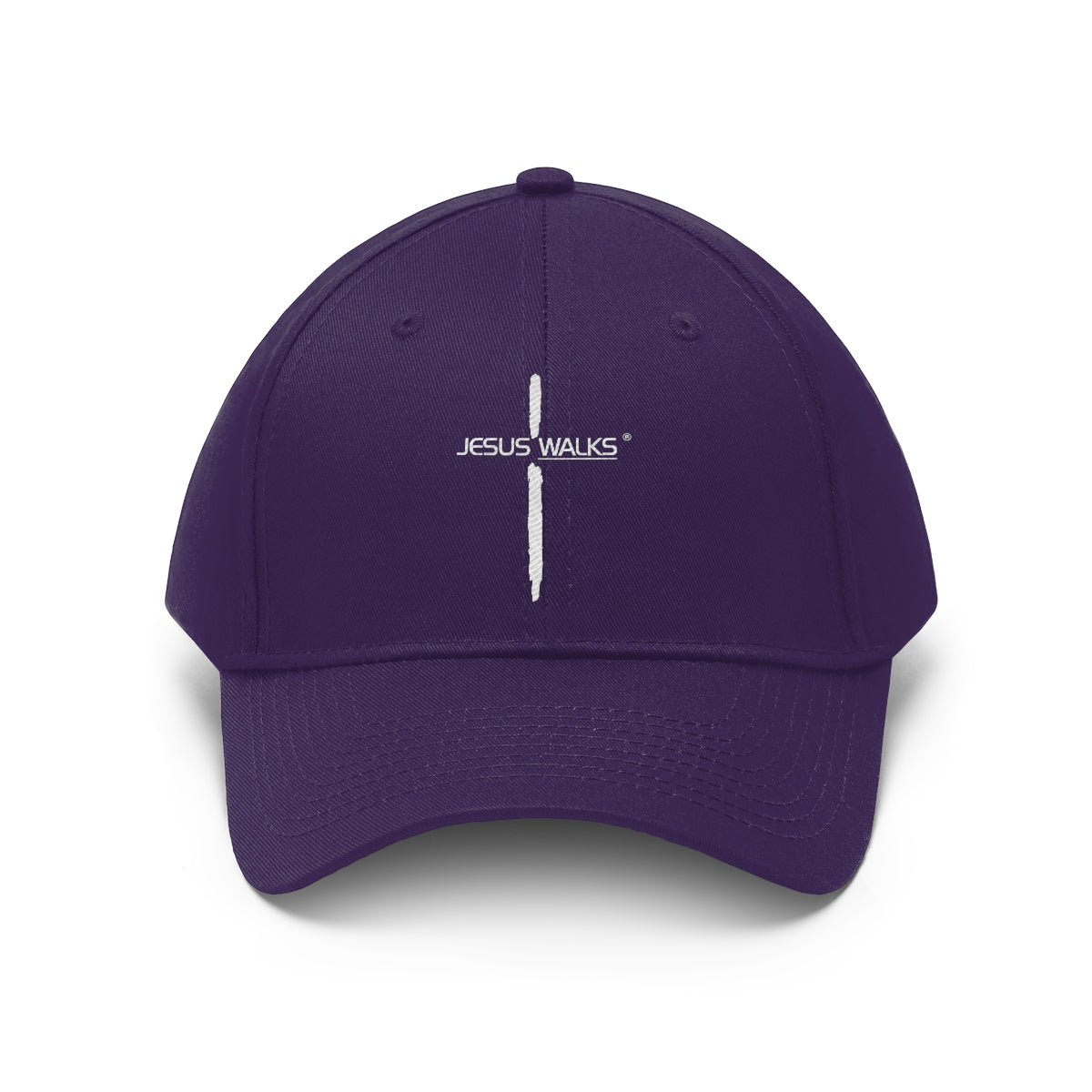 Jesus Walks Unisex Cross Twill Hat