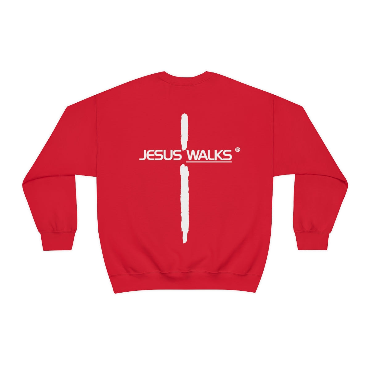 Jesus Walks Unisex Heavy Blend™ Crewneck Sweatshirt