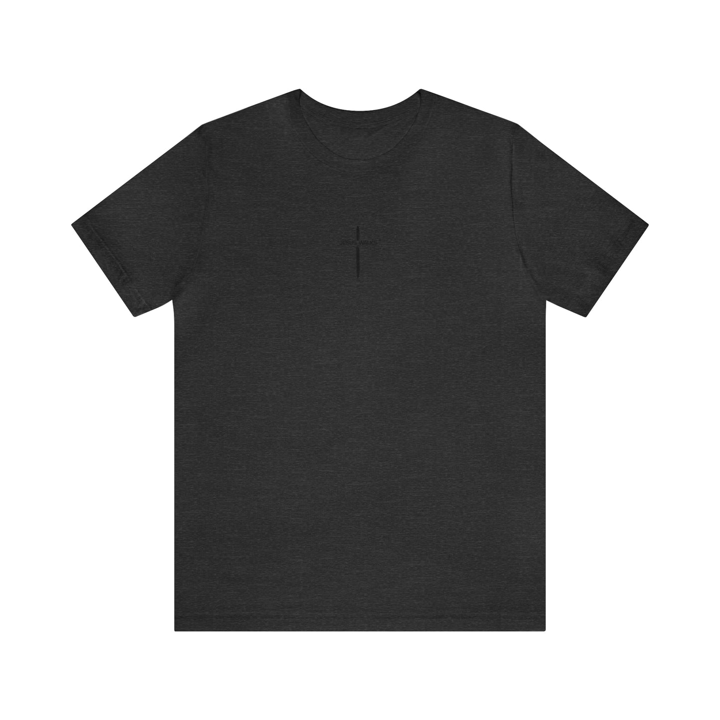 Jesus Walks Center Cross Short Sleeve Tee
