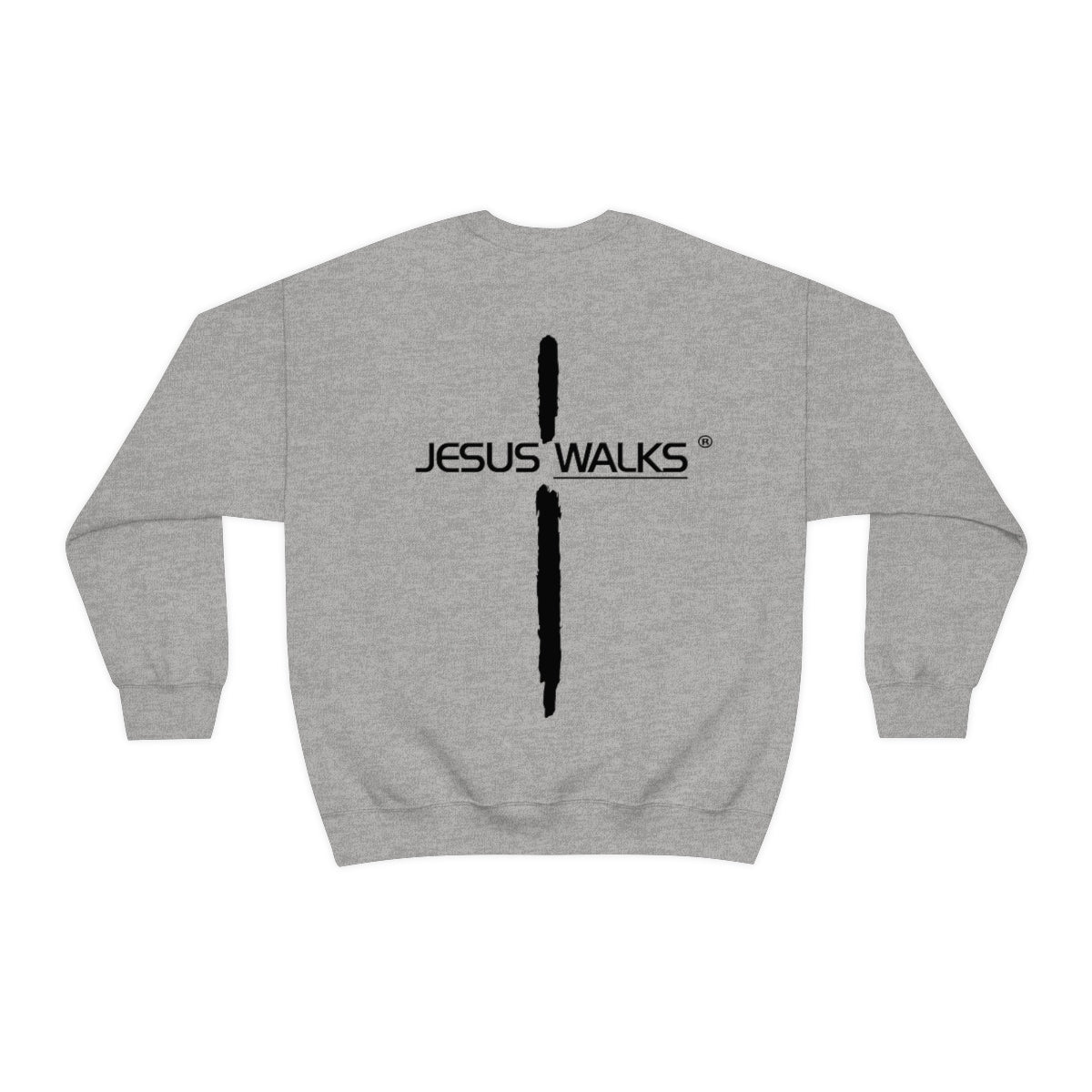 Jesus Walks Unisex Heavy Blend™ Crewneck Sweatshirt