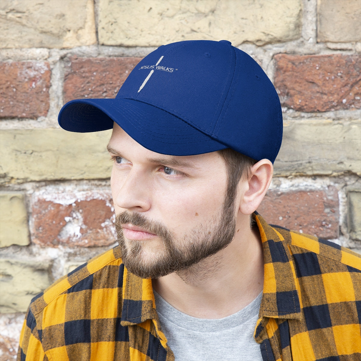 Jesus Walks Unisex Cross Twill Hat