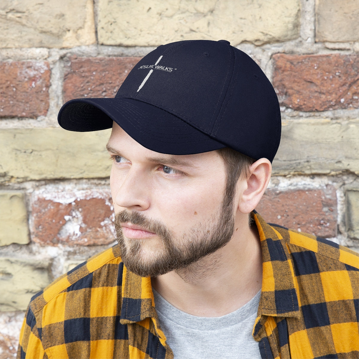 Jesus Walks Unisex Cross Twill Hat