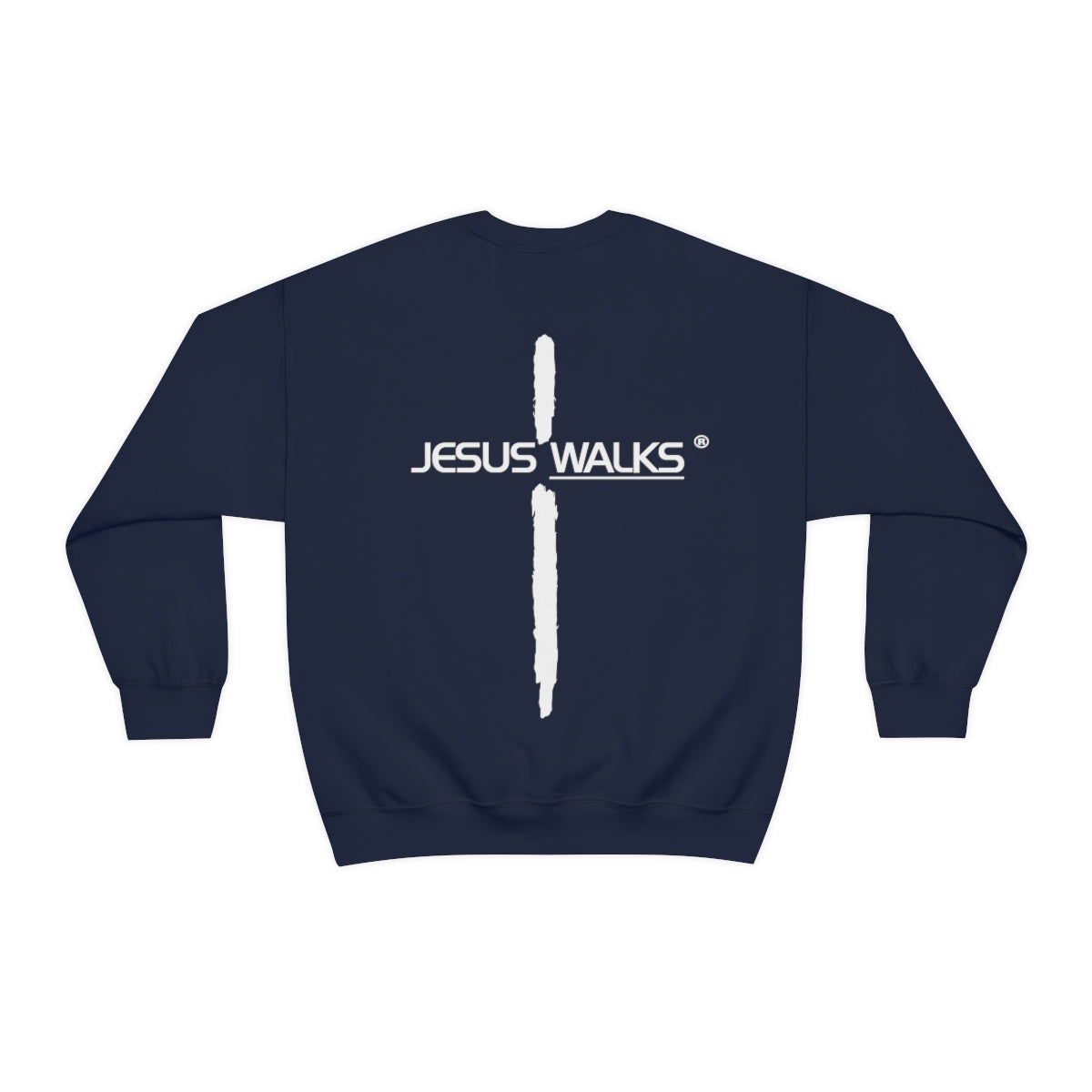 Jesus Walks Unisex Heavy Blend™ Crewneck Sweatshirt