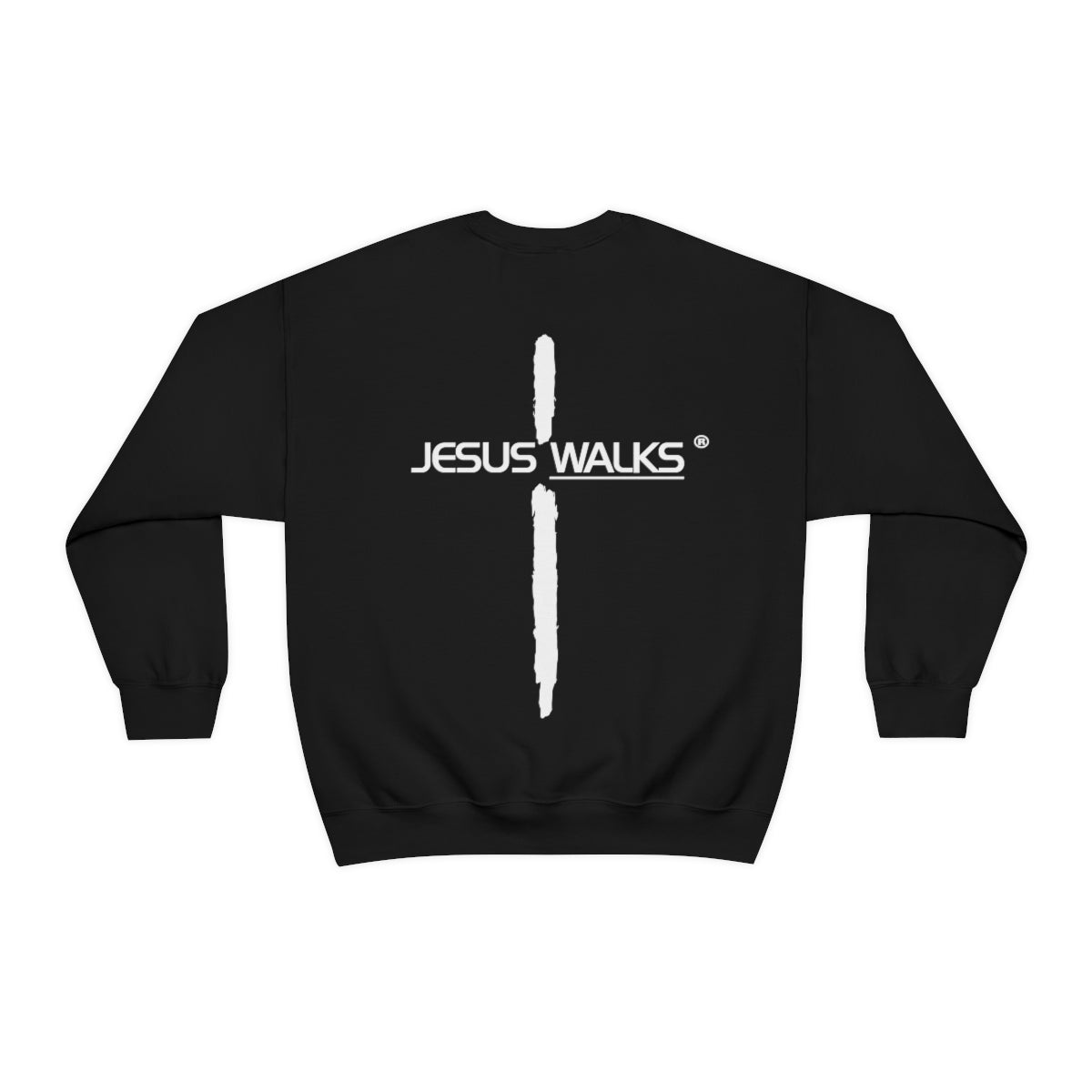 Jesus Walks Unisex Heavy Blend™ Crewneck Sweatshirt