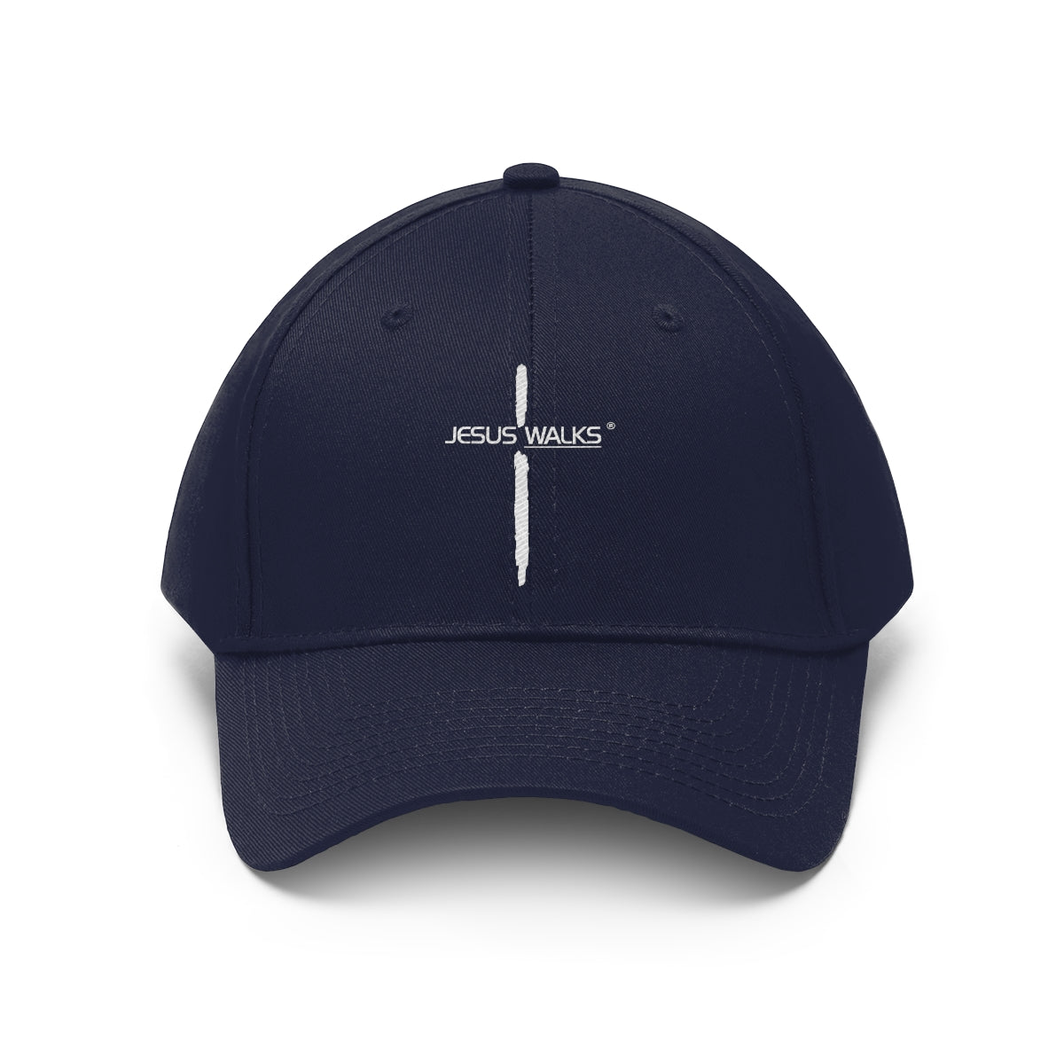 Jesus Walks Unisex Cross Twill Hat