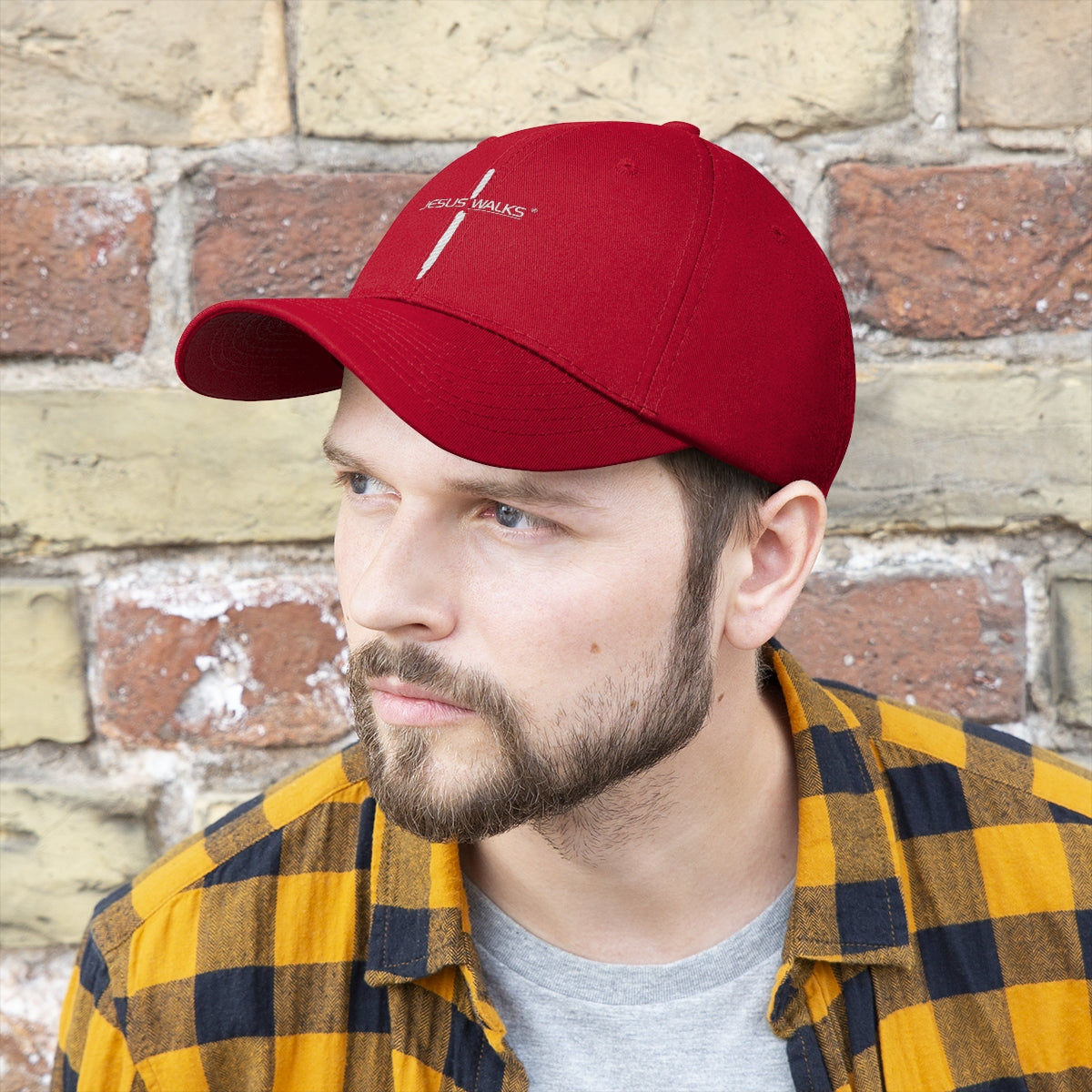 Jesus Walks Unisex Cross Twill Hat