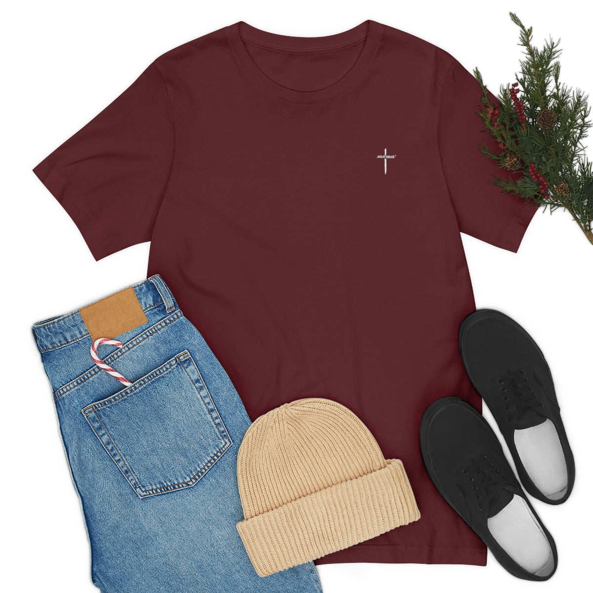 Jesus Walks Unisex Short Sleeve Tee