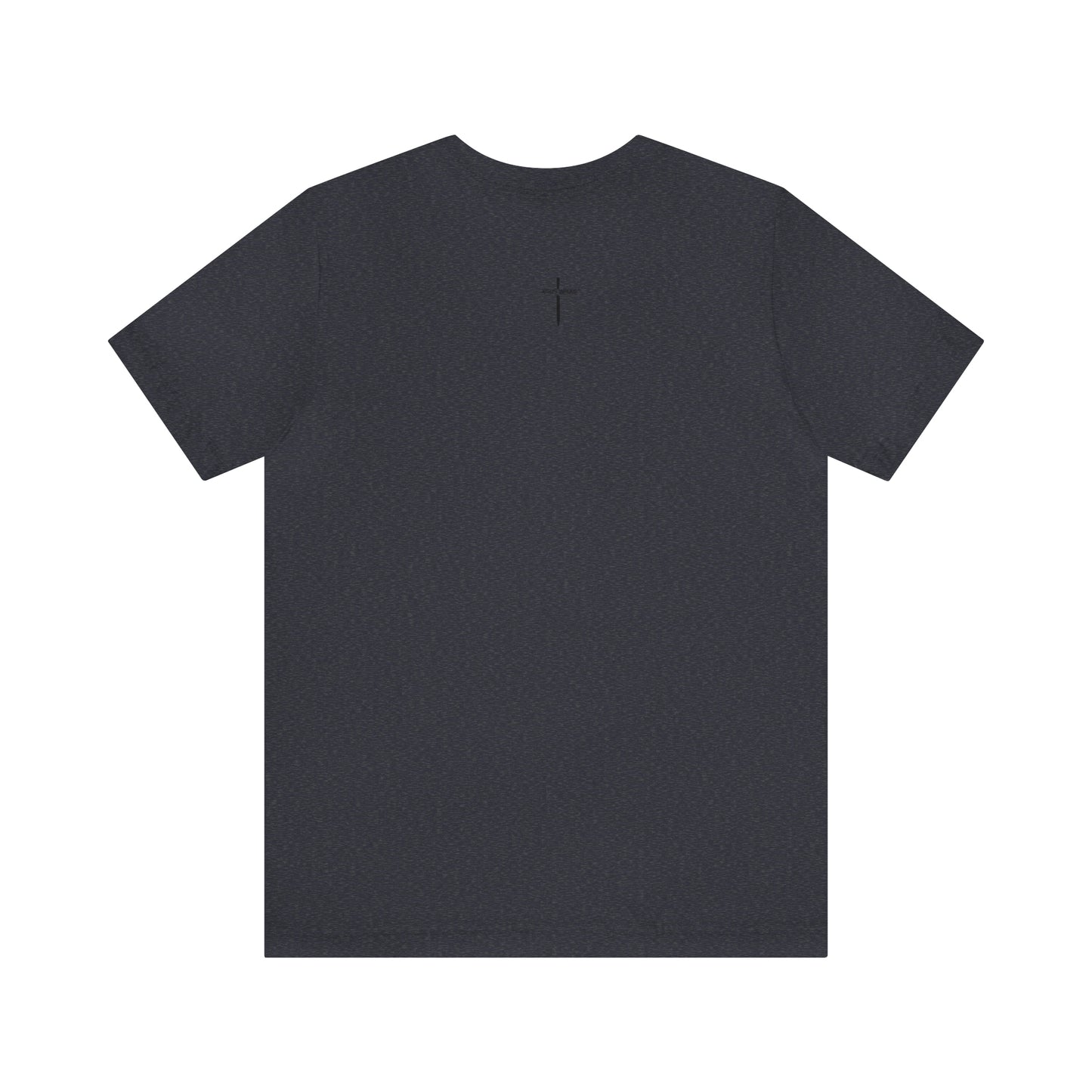 Jesus Walks Center Cross Short Sleeve Tee