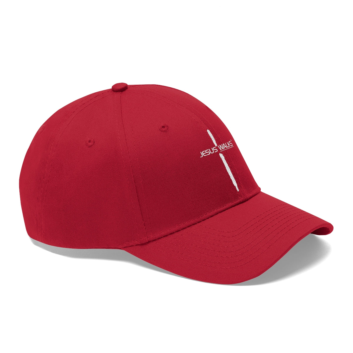 Jesus Walks Unisex Cross Twill Hat