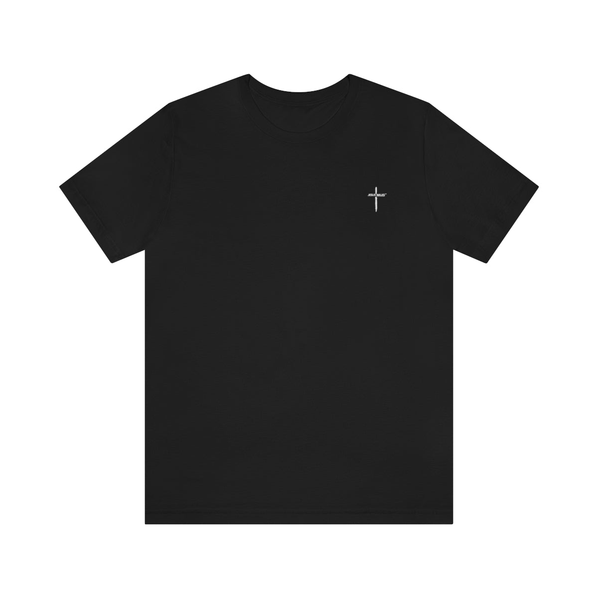 jesus-walks-unisex-short-sleeve-tee. jpg