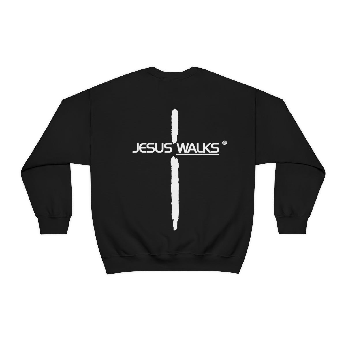 Jesus Walks Unisex Heavy Blend™ Crewneck Sweatshirt