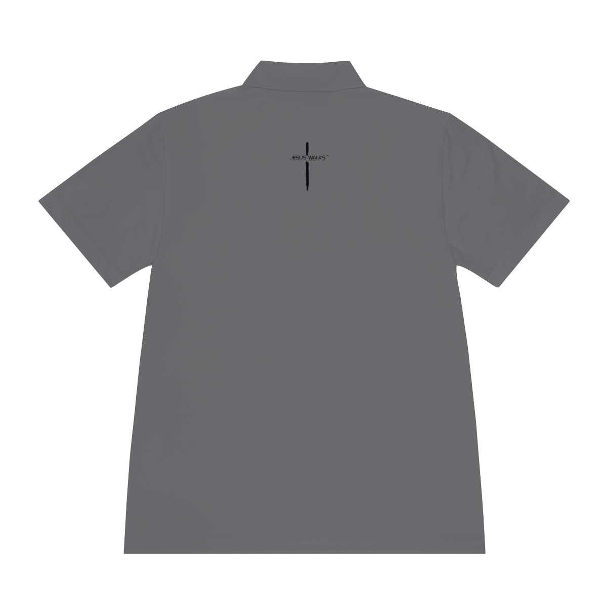 Jesus Walks Unisex Sport Polo Shirt