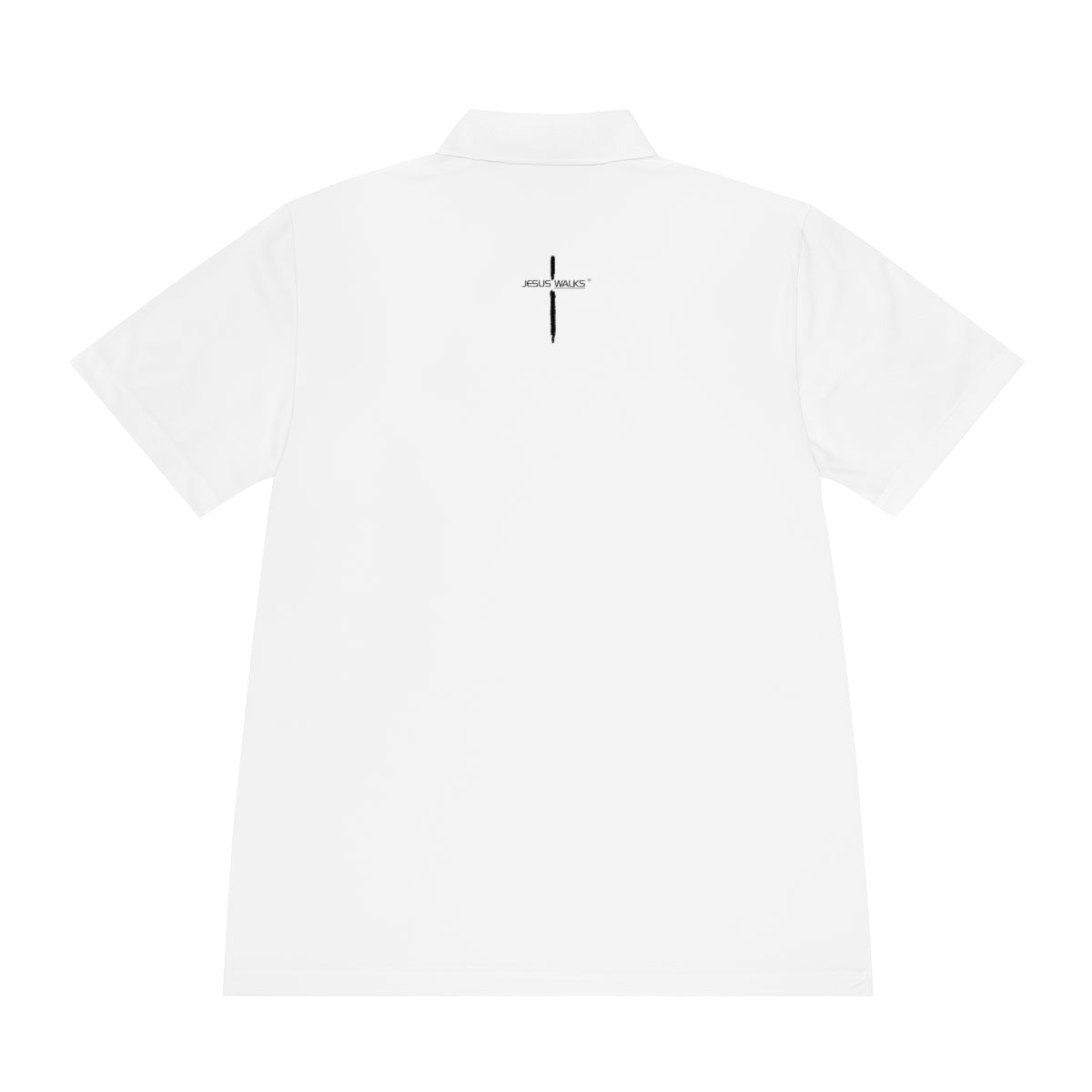 Jesus Walks Unisex Sport Polo Shirt